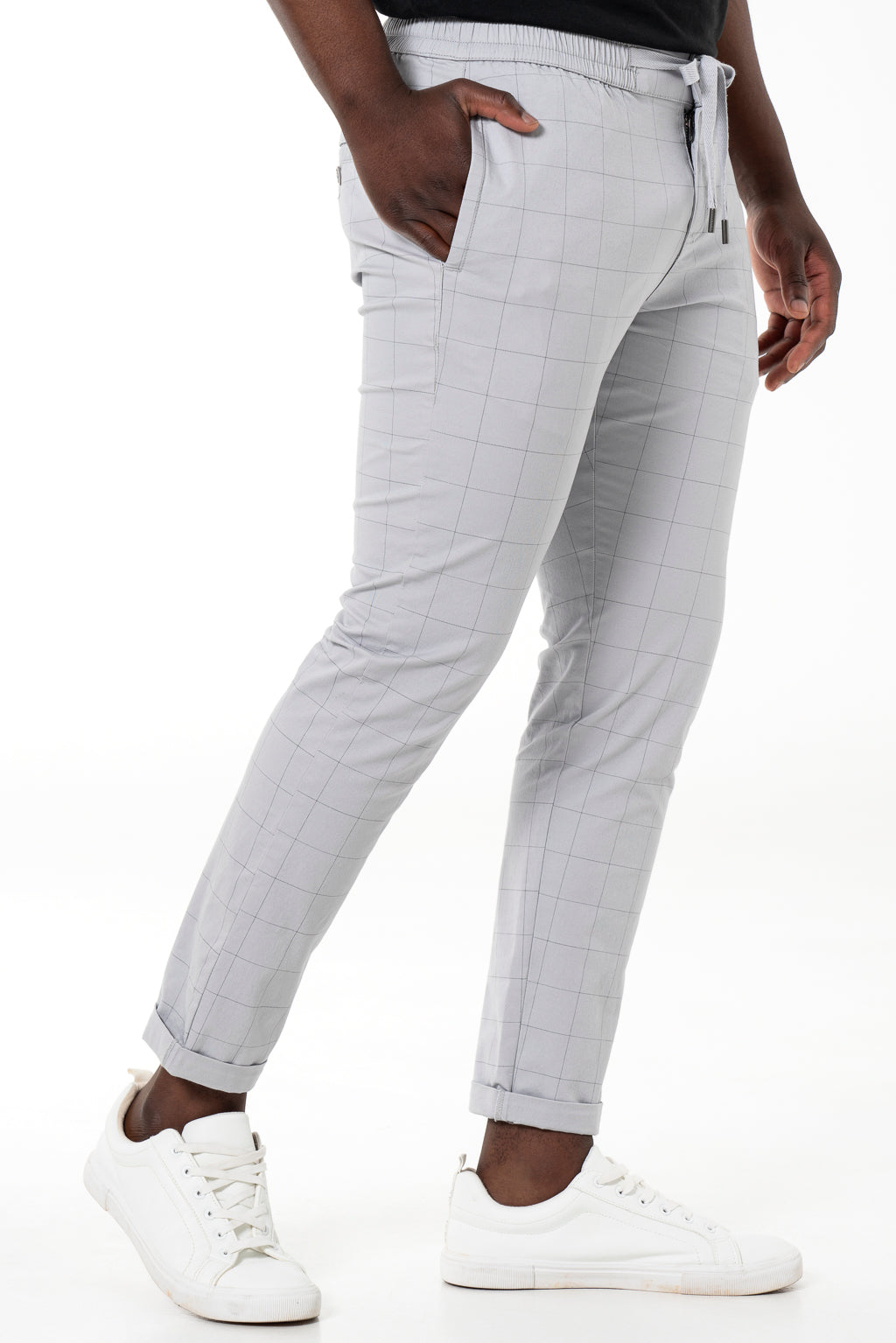 Chino Joggers _ 140419 _ Light Grey