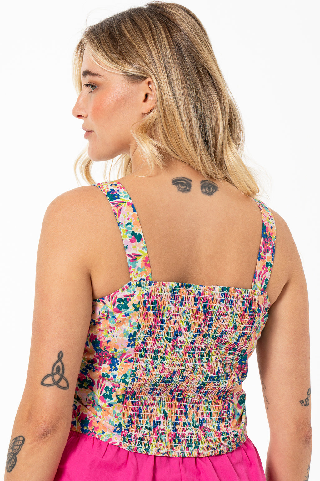 Pleated Top _ 141537 _ Multi