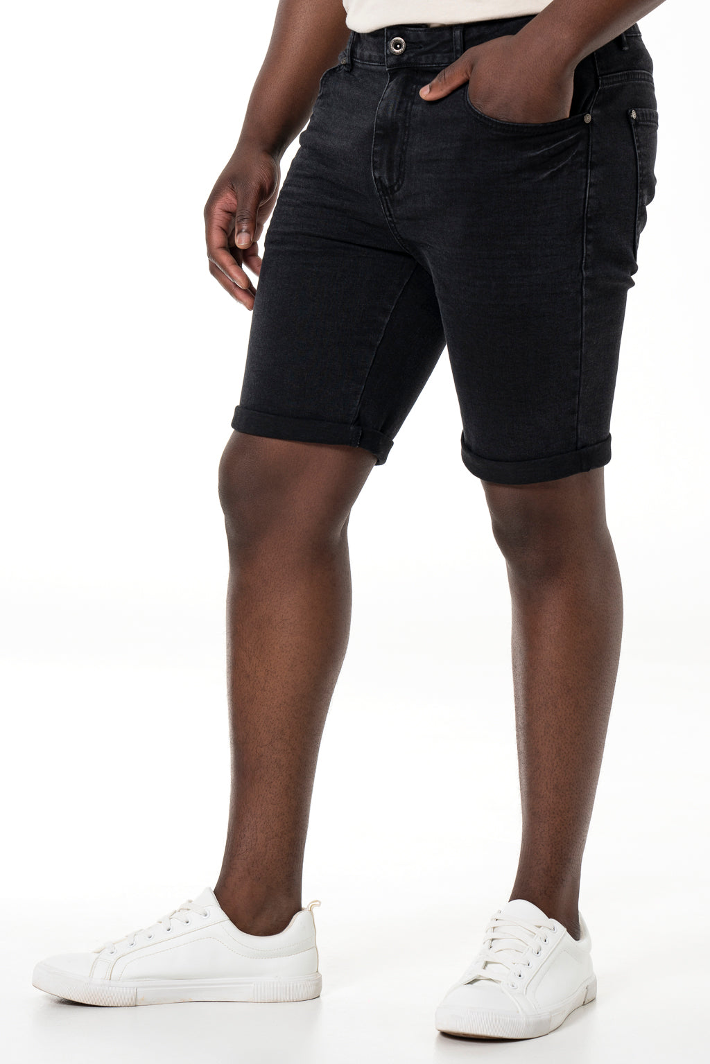 Denim Shorts _ 140343 _ Black Wash