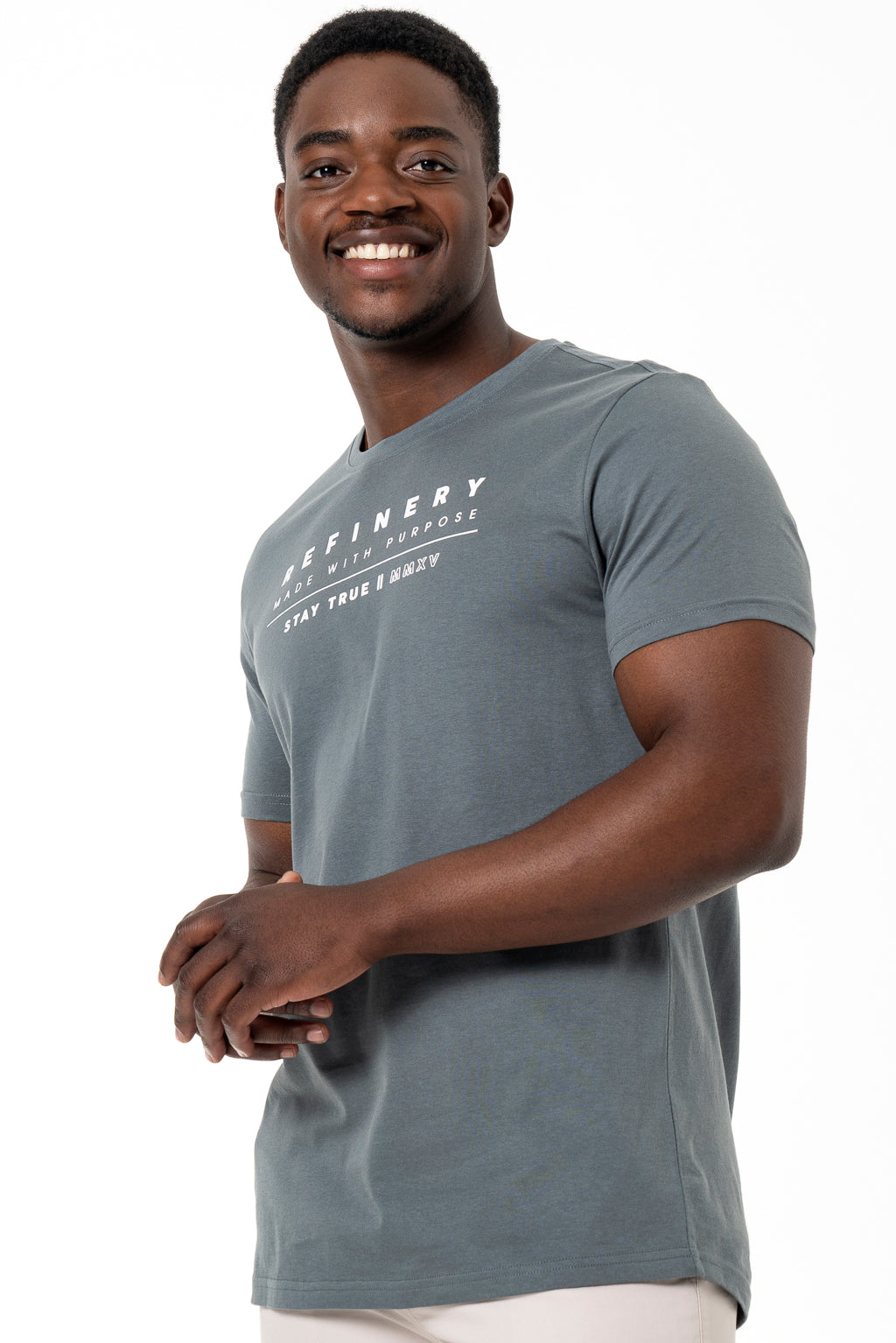 Branded T-Shirt _ 140513 _ Charcoal