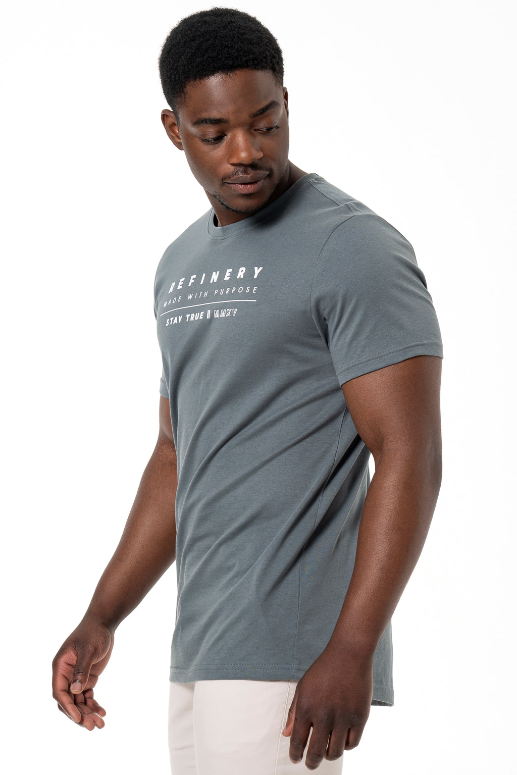 Branded T-Shirt _ 140513 _ Charcoal