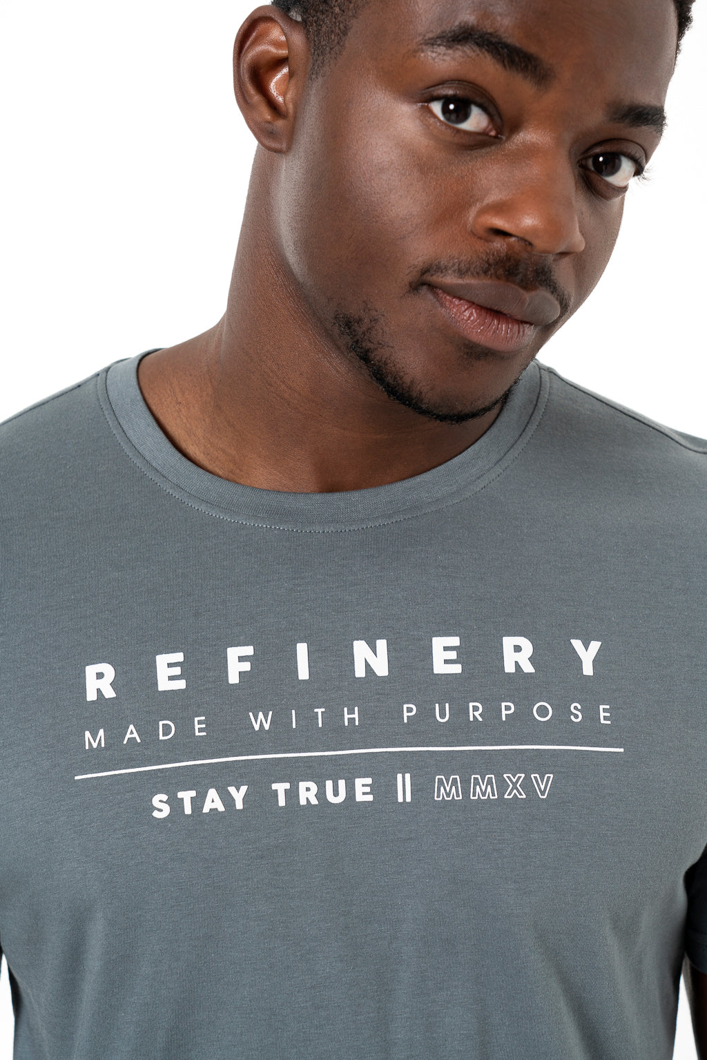 Branded T-Shirt _ 140513 _ Charcoal