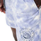 Tie Dye Cuba Shorts _ 140333 _ Purple