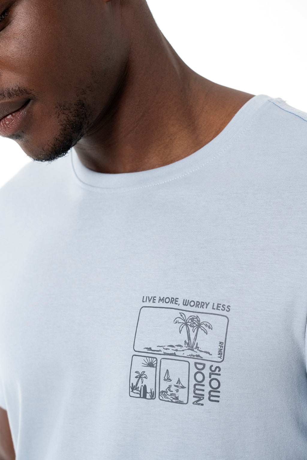 Branded T-Shirt _ 140511 _ Light Blue