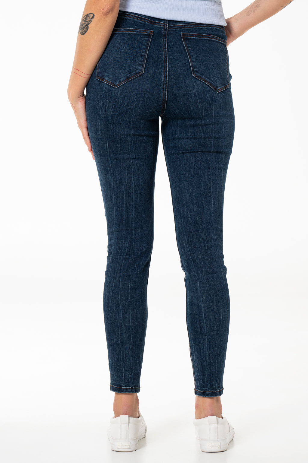 Rf05 Hi-Rise Skinny Jeans _ 142448 _ Dark Wash