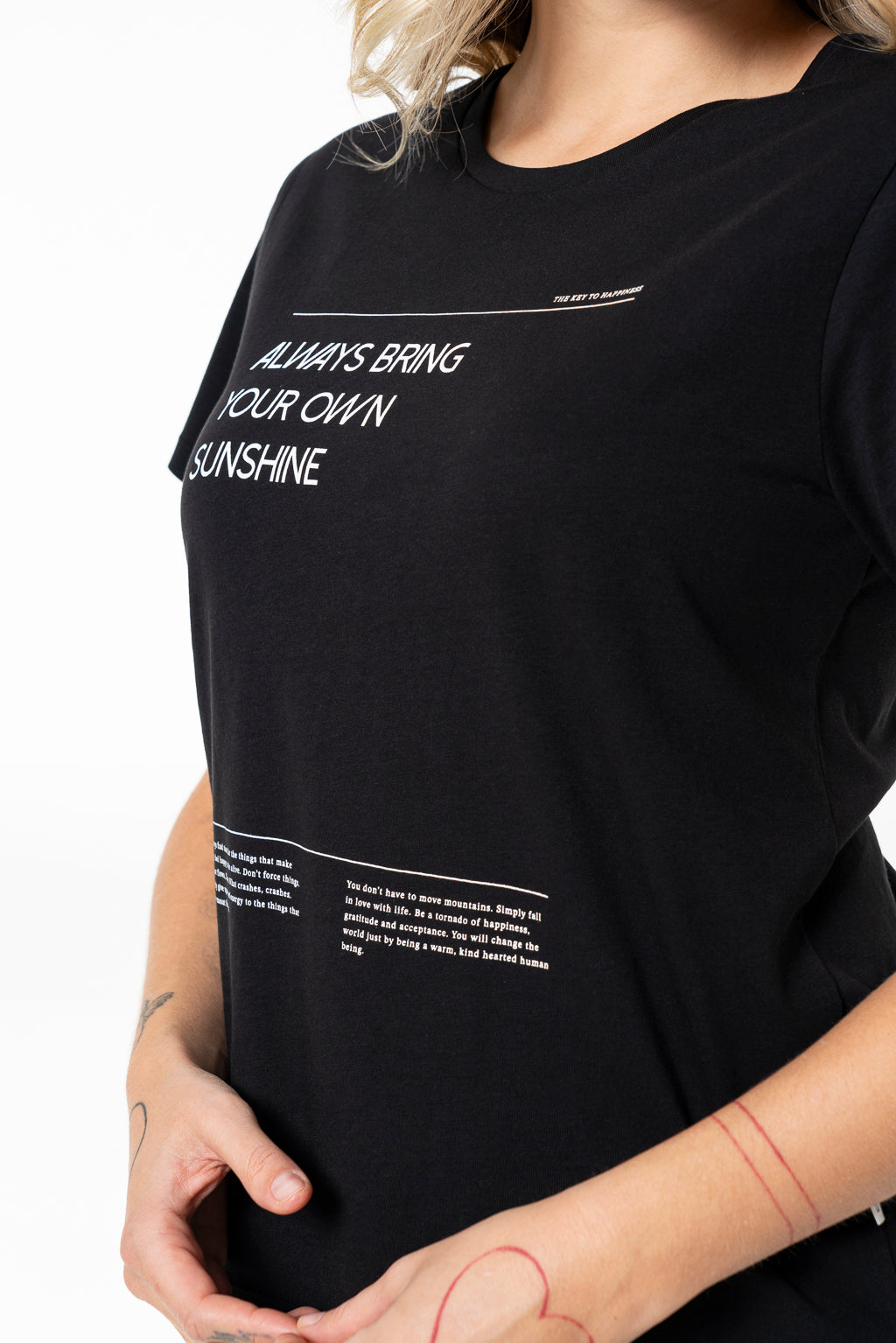 Statement T-Shirt _ 141567 _ Black