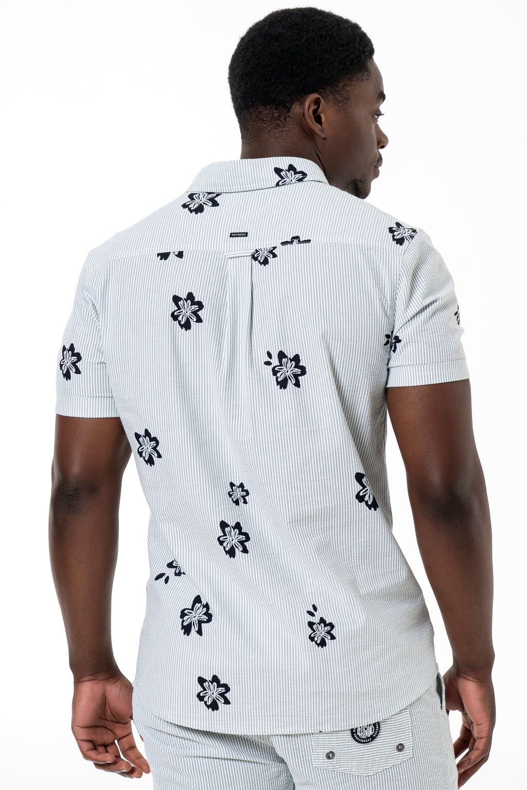 Printed Shirt _ 140189 _ Sage