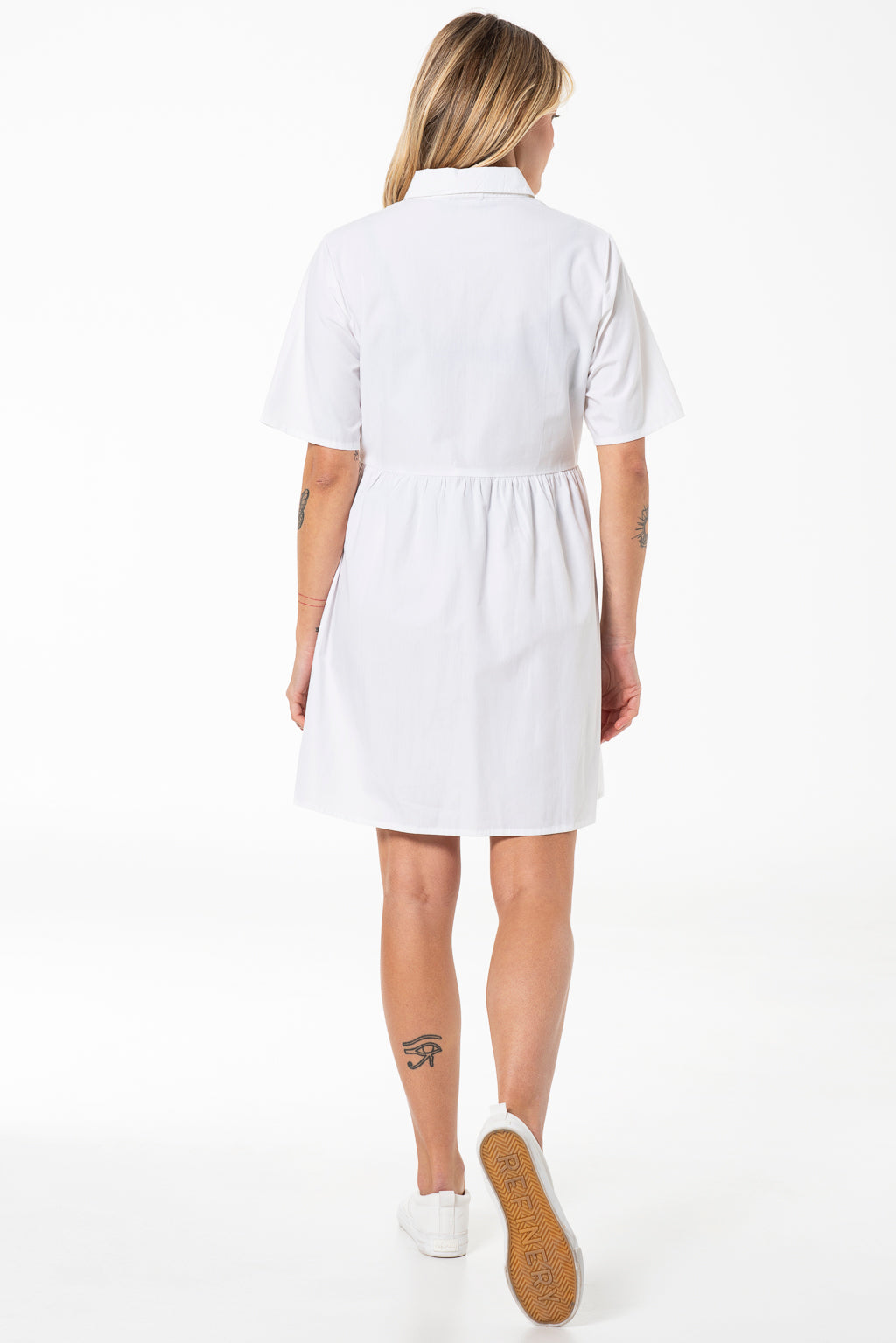 Shirt Dress _ 141442 _ White