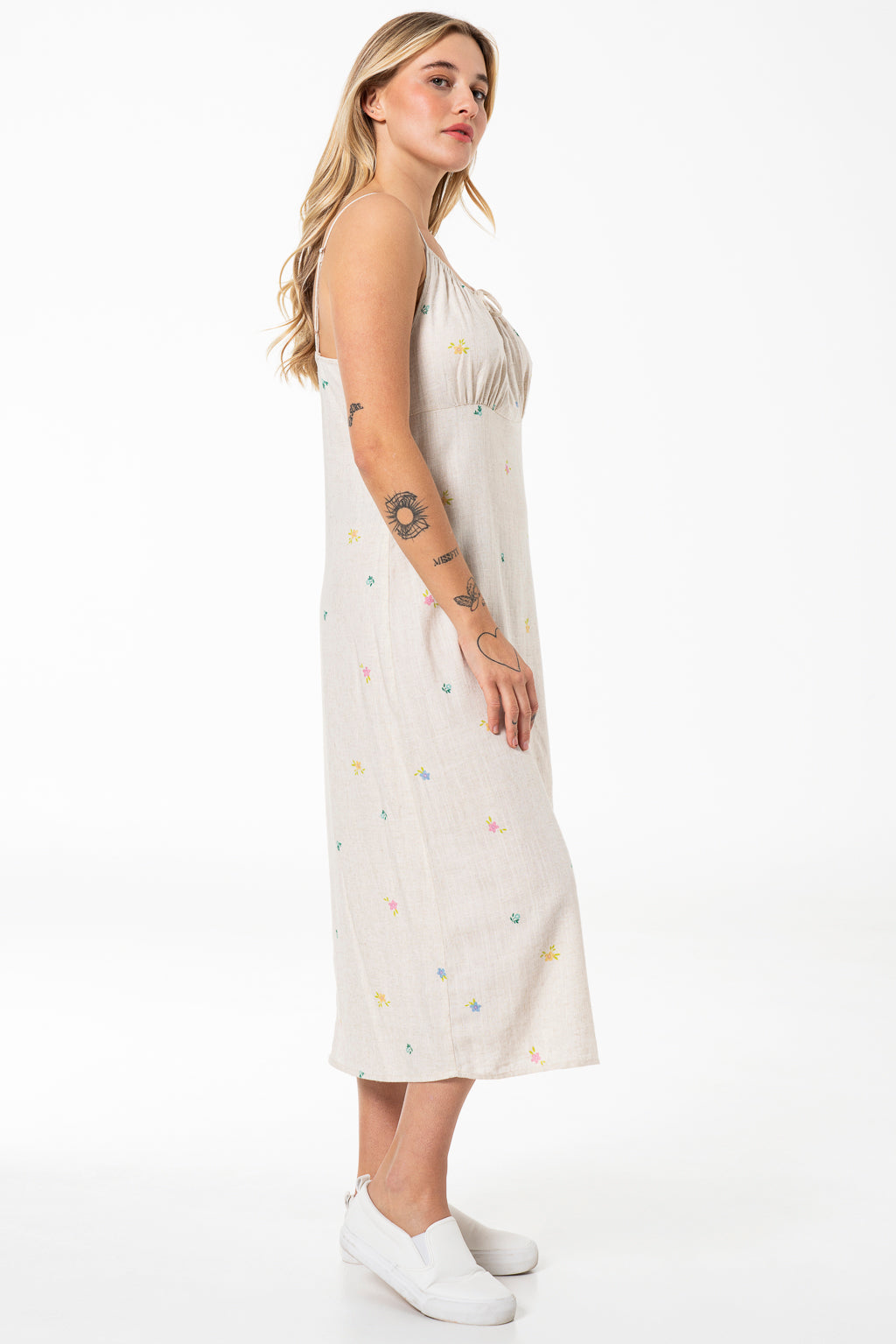 Slip Dress _ 141345 _ Oatmeal