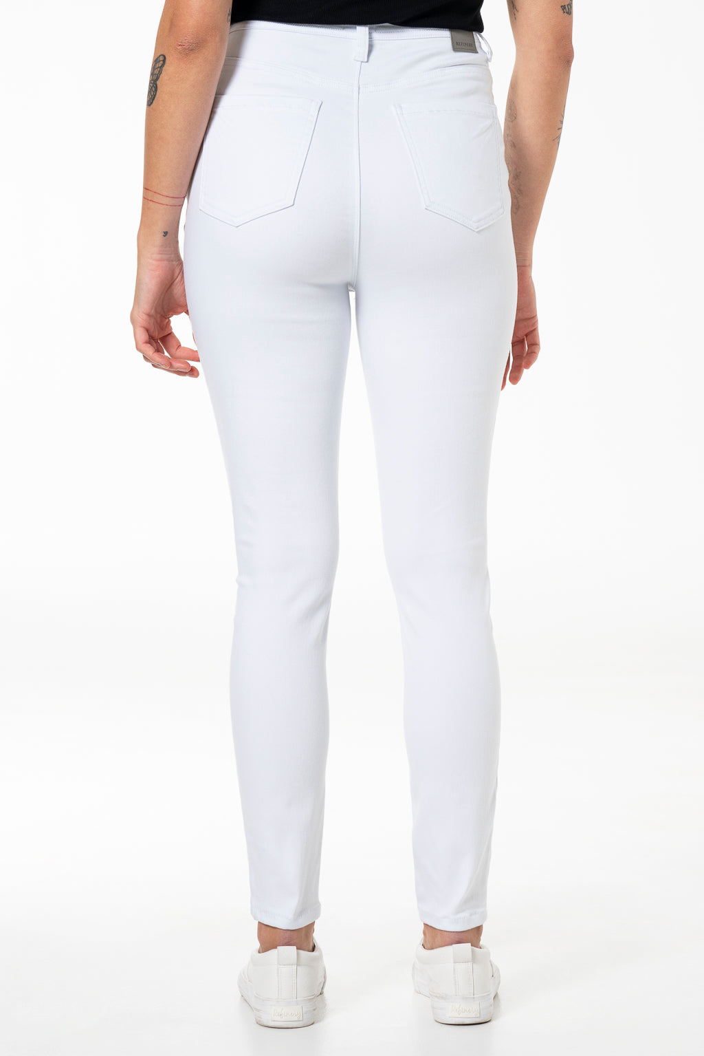 Rf09 Hi-Waisted Skinny Jeans _ 140833 _ White
