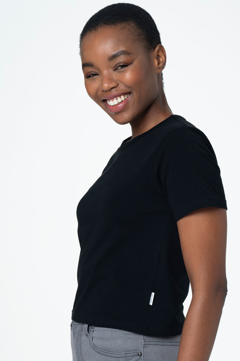 Fitted T-Shirt _ 143357 _ Black