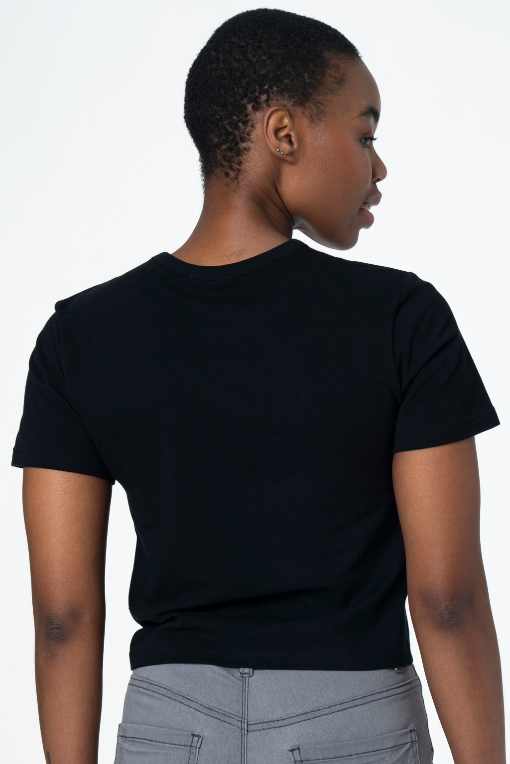 Fitted T-Shirt _ 143357 _ Black