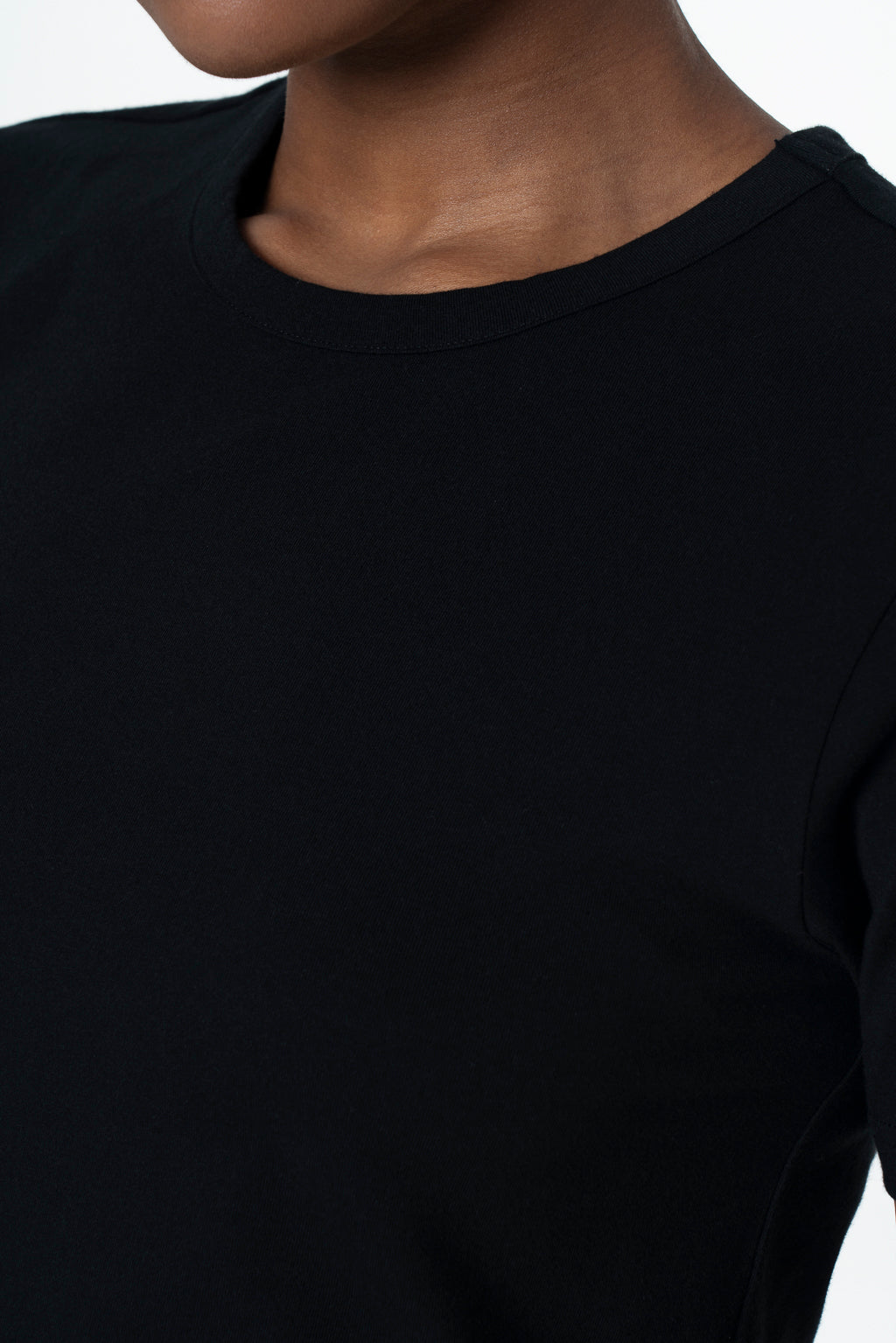 Fitted T-Shirt _ 143357 _ Black