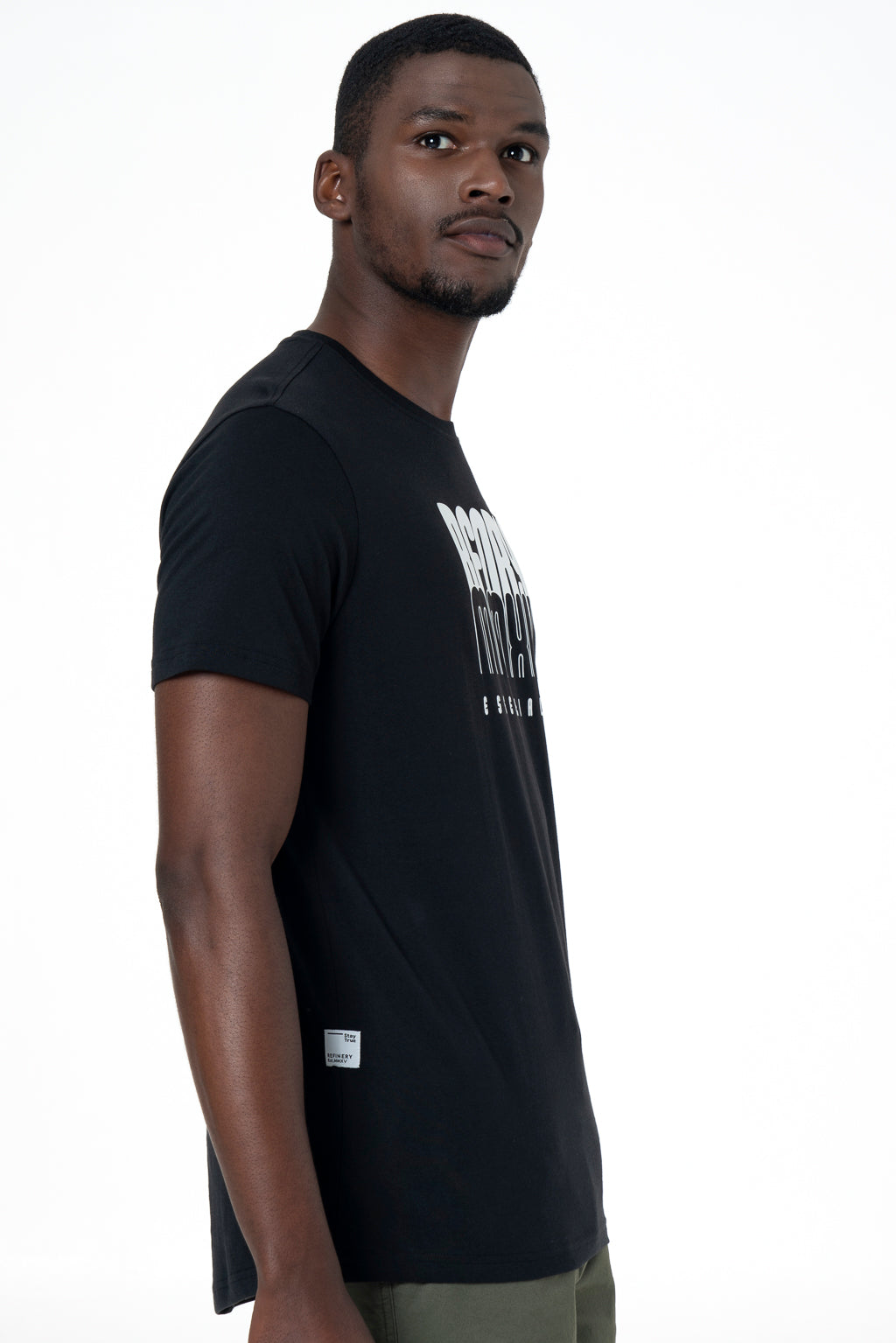 Branded T-Shirt _ 142507 _ Black