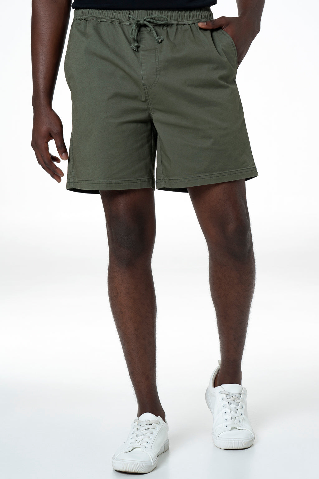 Pull On Shorts _ 140170 _ Fatigue
