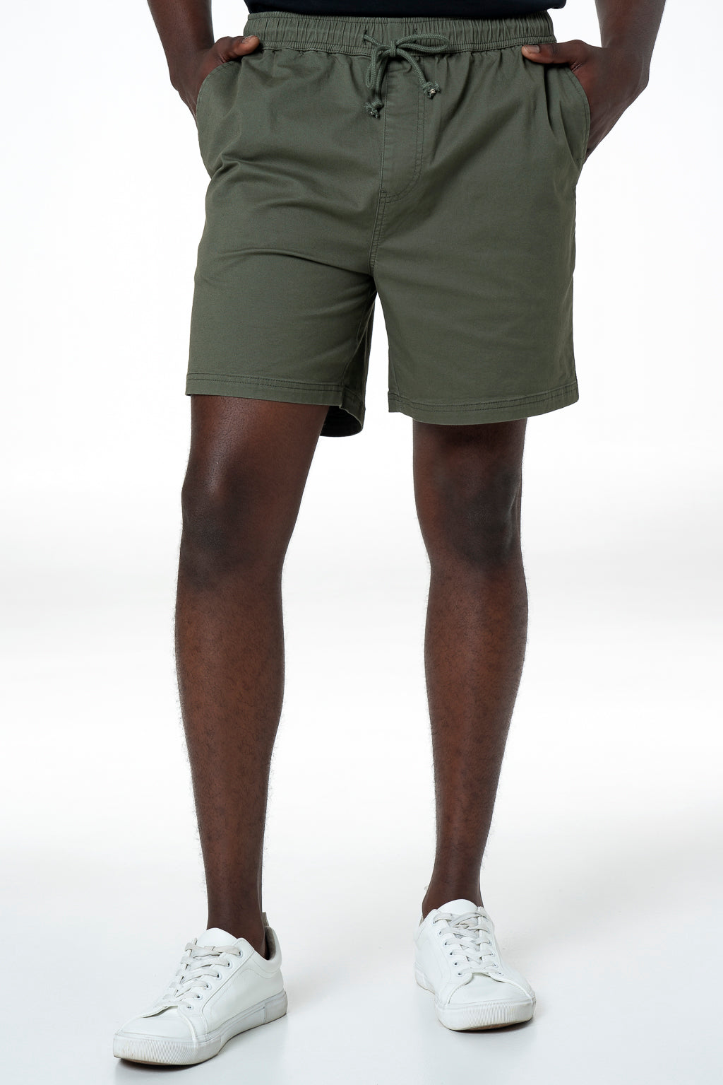 Pull On Shorts _ 140170 _ Fatigue