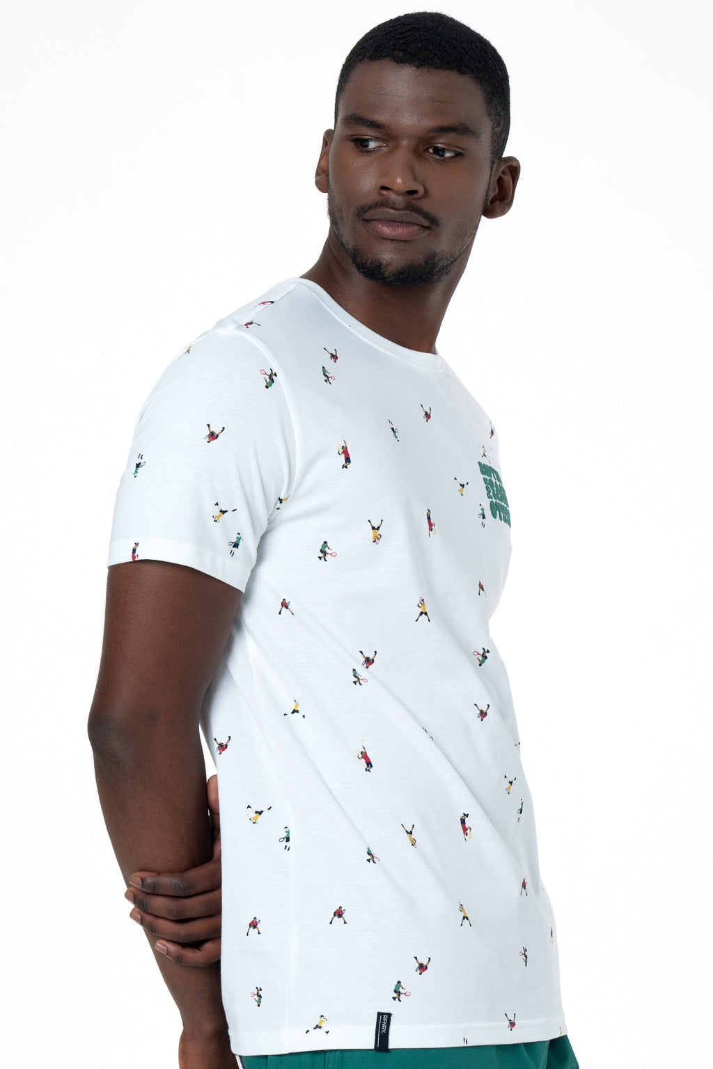 Branded T-Shirt _ 142511 _ Optic White
