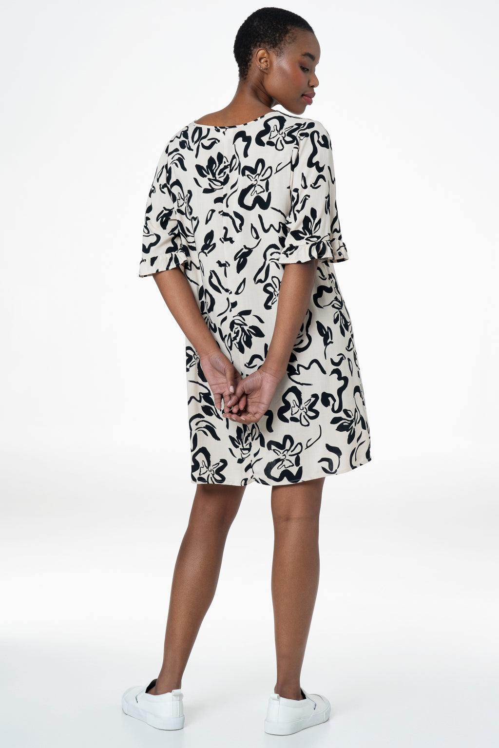 Shift Dress _ 143330 _ Stone