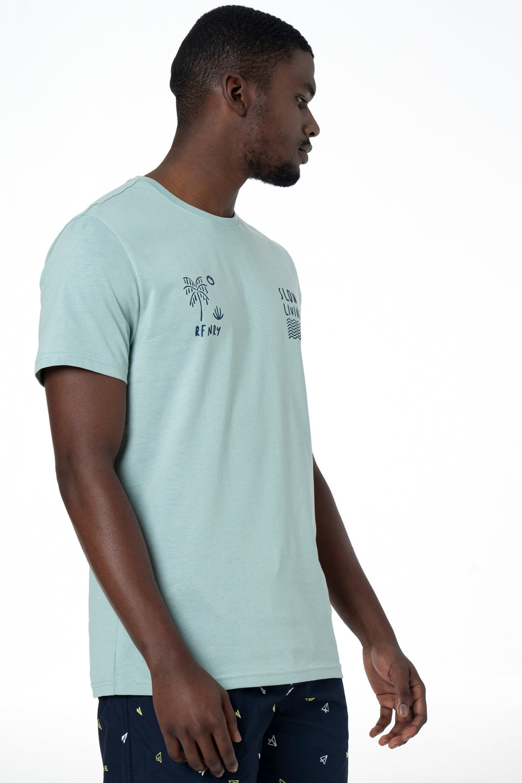 Branded T-Shirt _ 142541 _ Sage