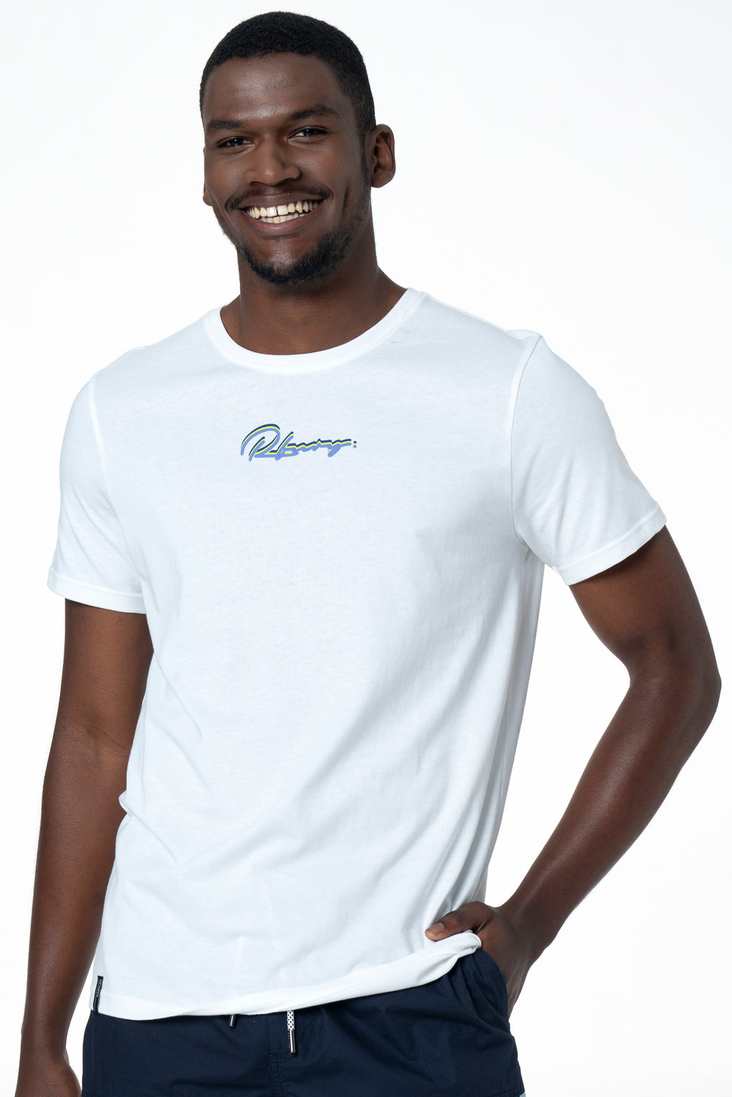 Branded T-Shirt _ 142517 _ Optic White