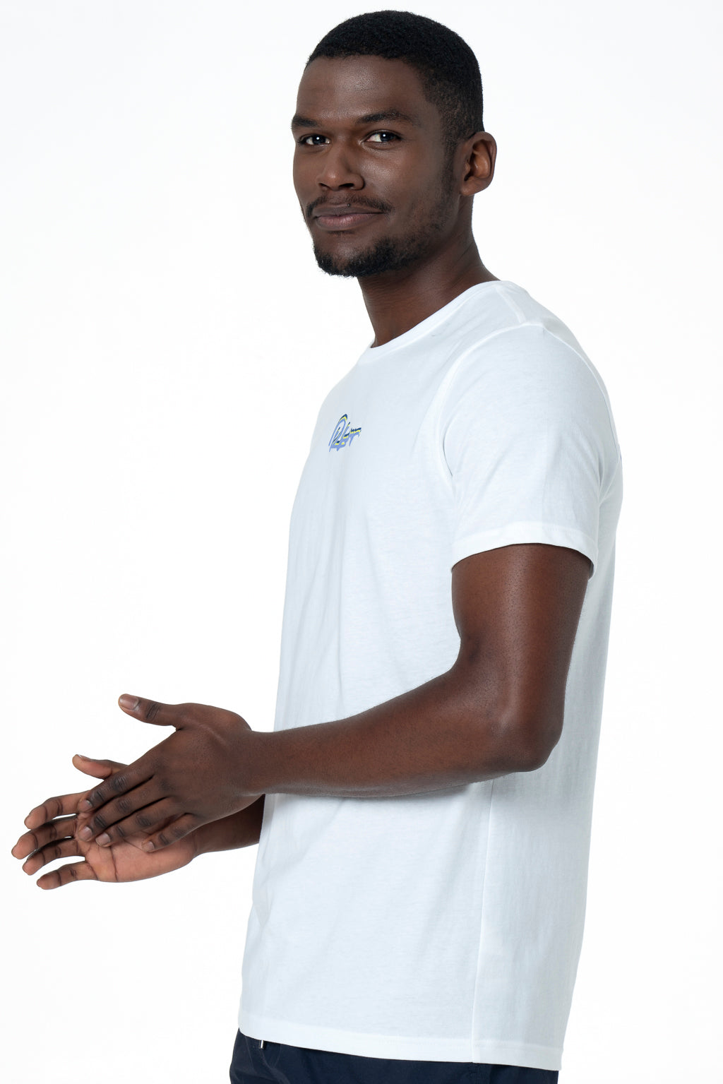 Branded T-Shirt _ 142517 _ Optic White