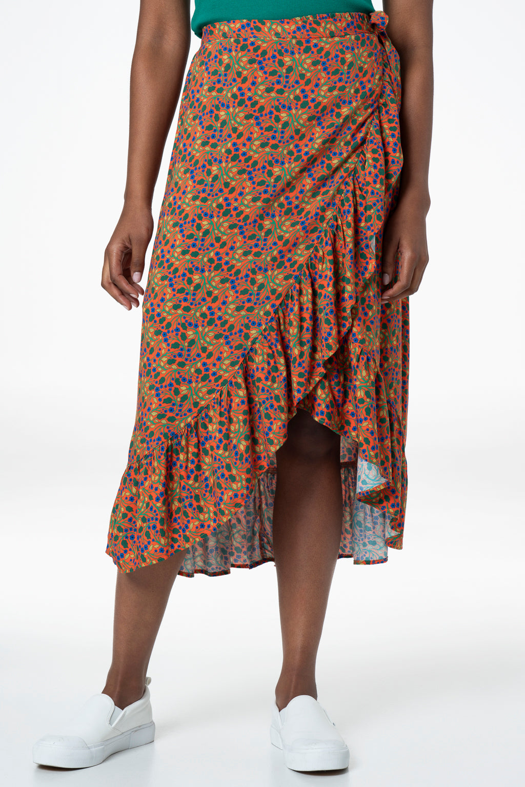 Wrap Skirt _ 143388 _ Multi from REFINERY – Refinery