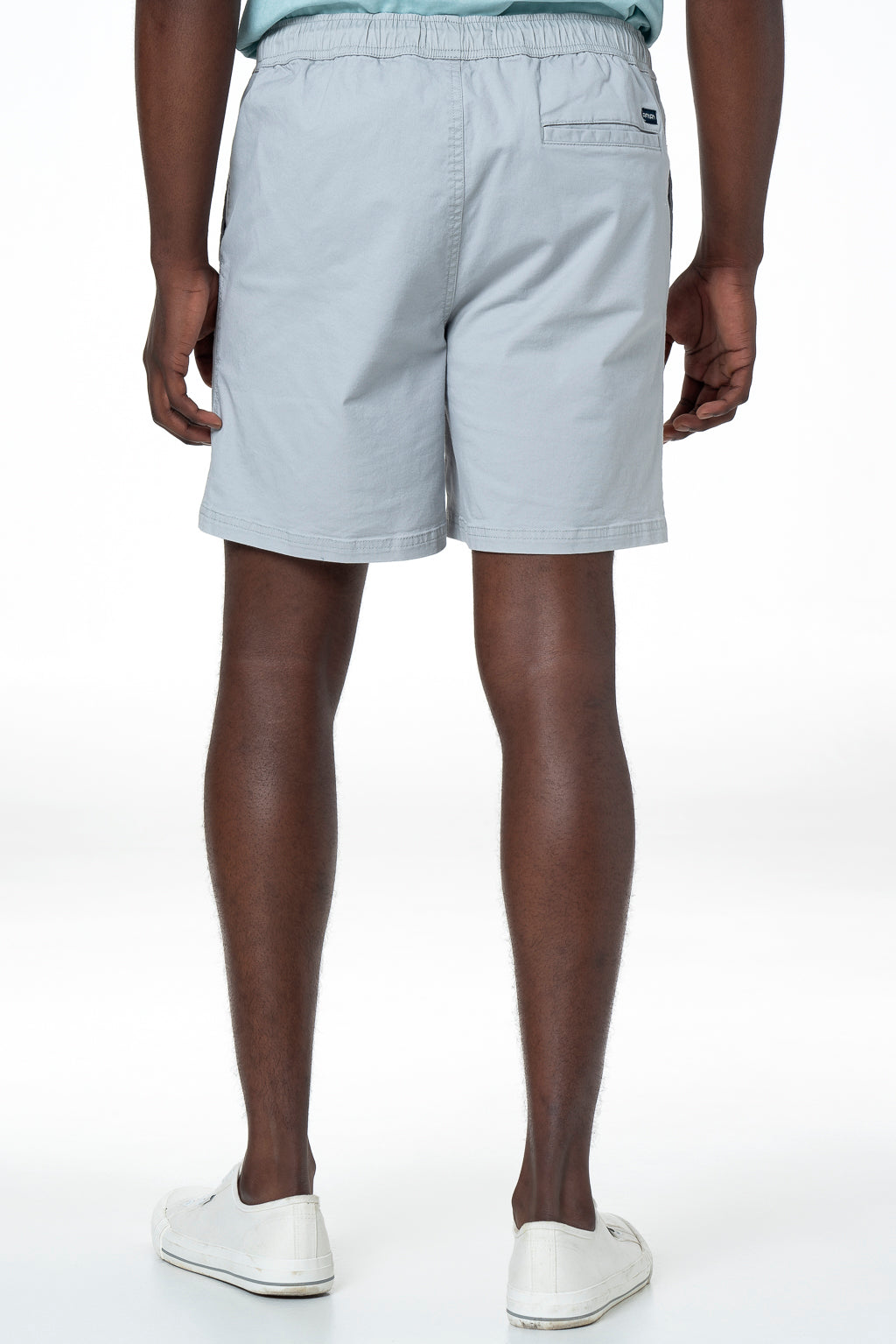 Pull On Shorts _ 140170 _ Light Grey