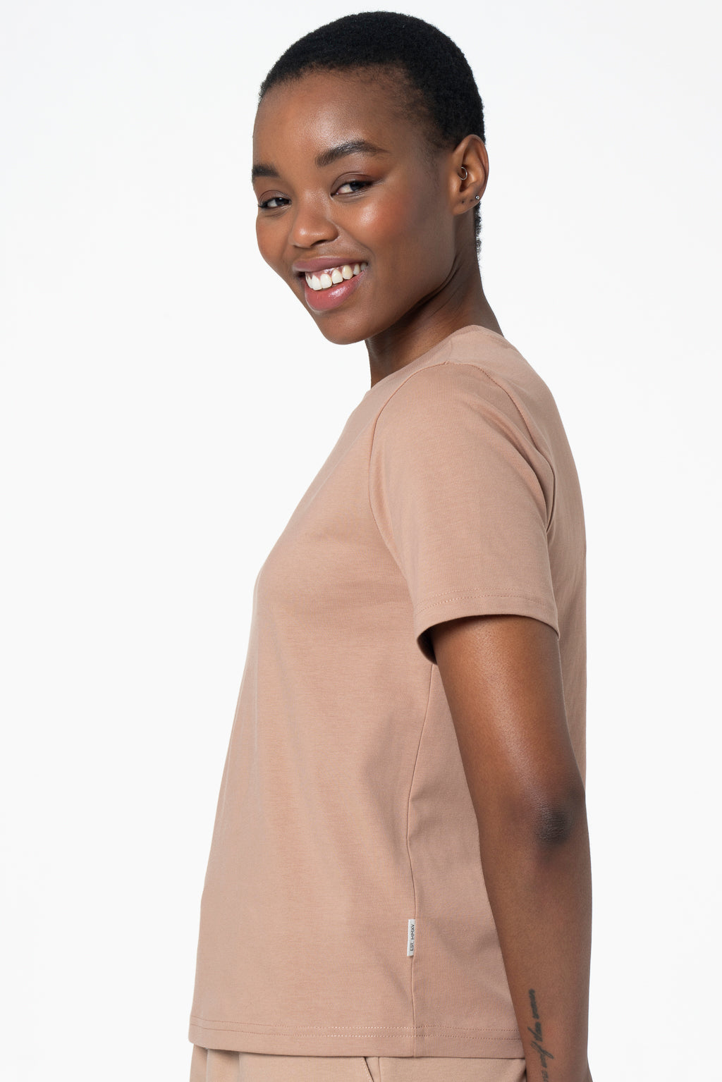 Branded T-Shirt _ 143190 _ Dusty Pink