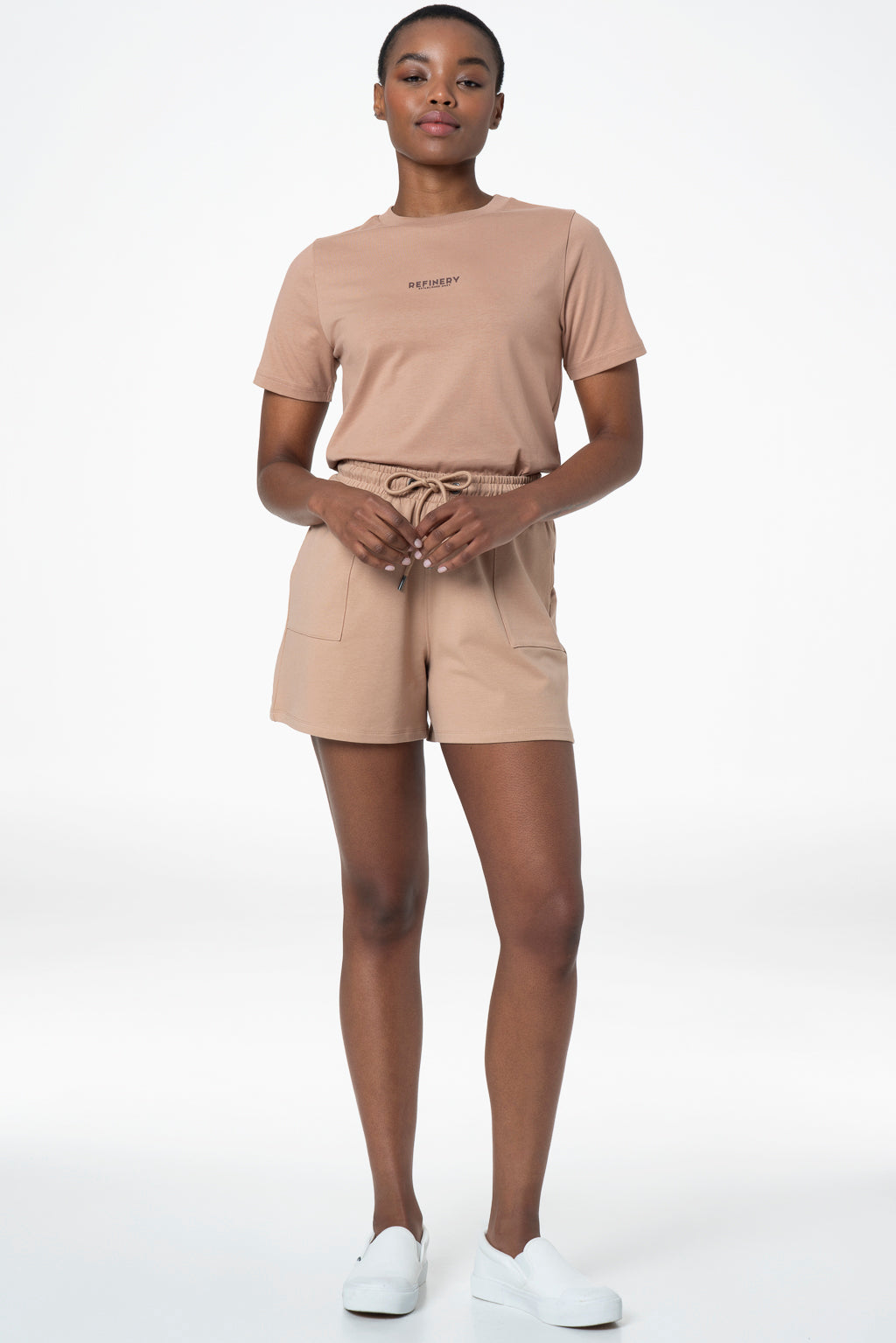Branded T-Shirt _ 143190 _ Dusty Pink