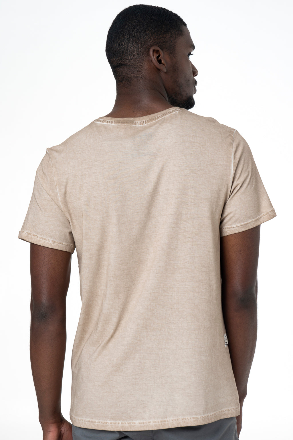 Organic Dye T-Shirt _ 143338 _ Stone