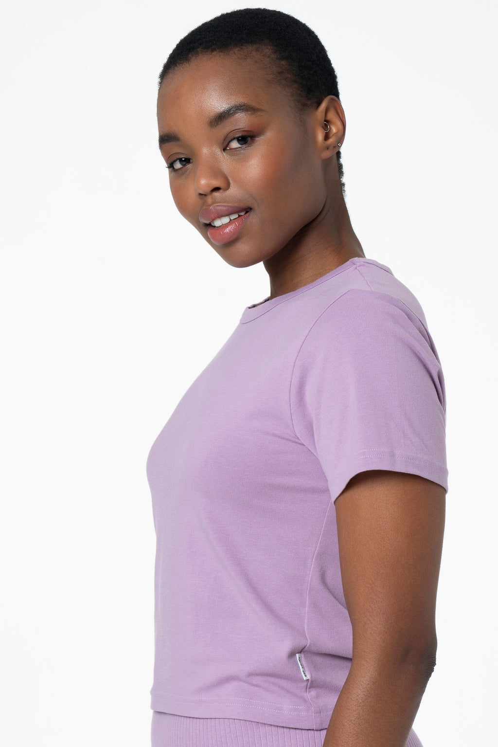 Fitted T-Shirt _ 143358 _ Purple