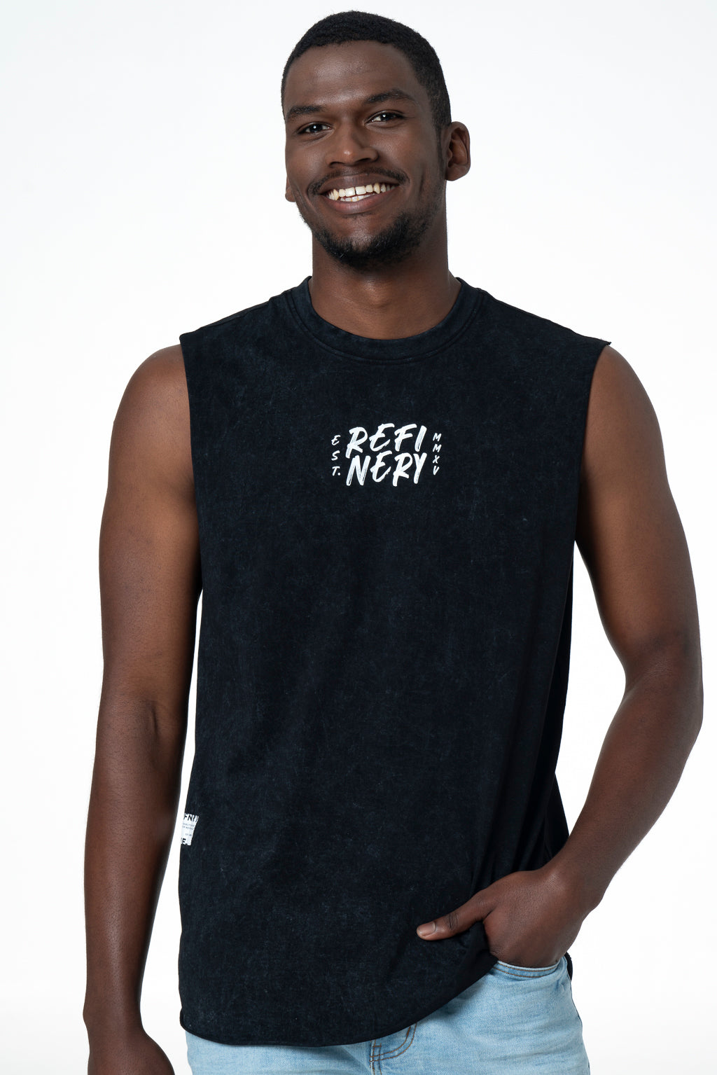 Branded Tank _ 141609 _ Black