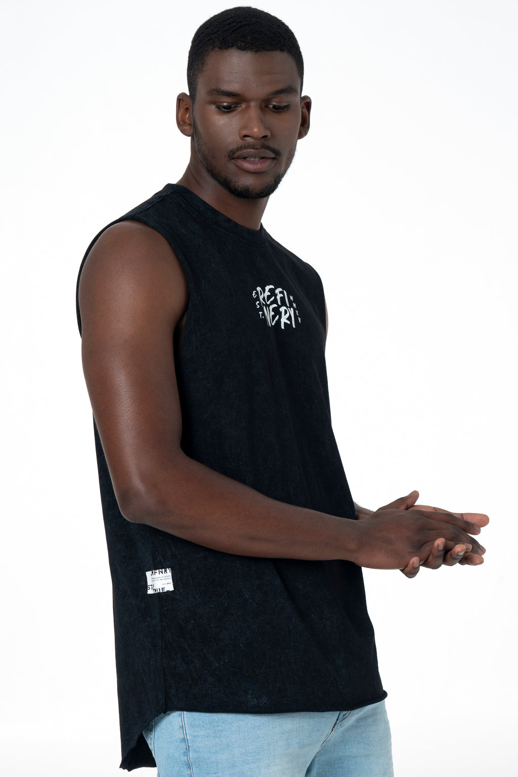 Branded Tank _ 141609 _ Black