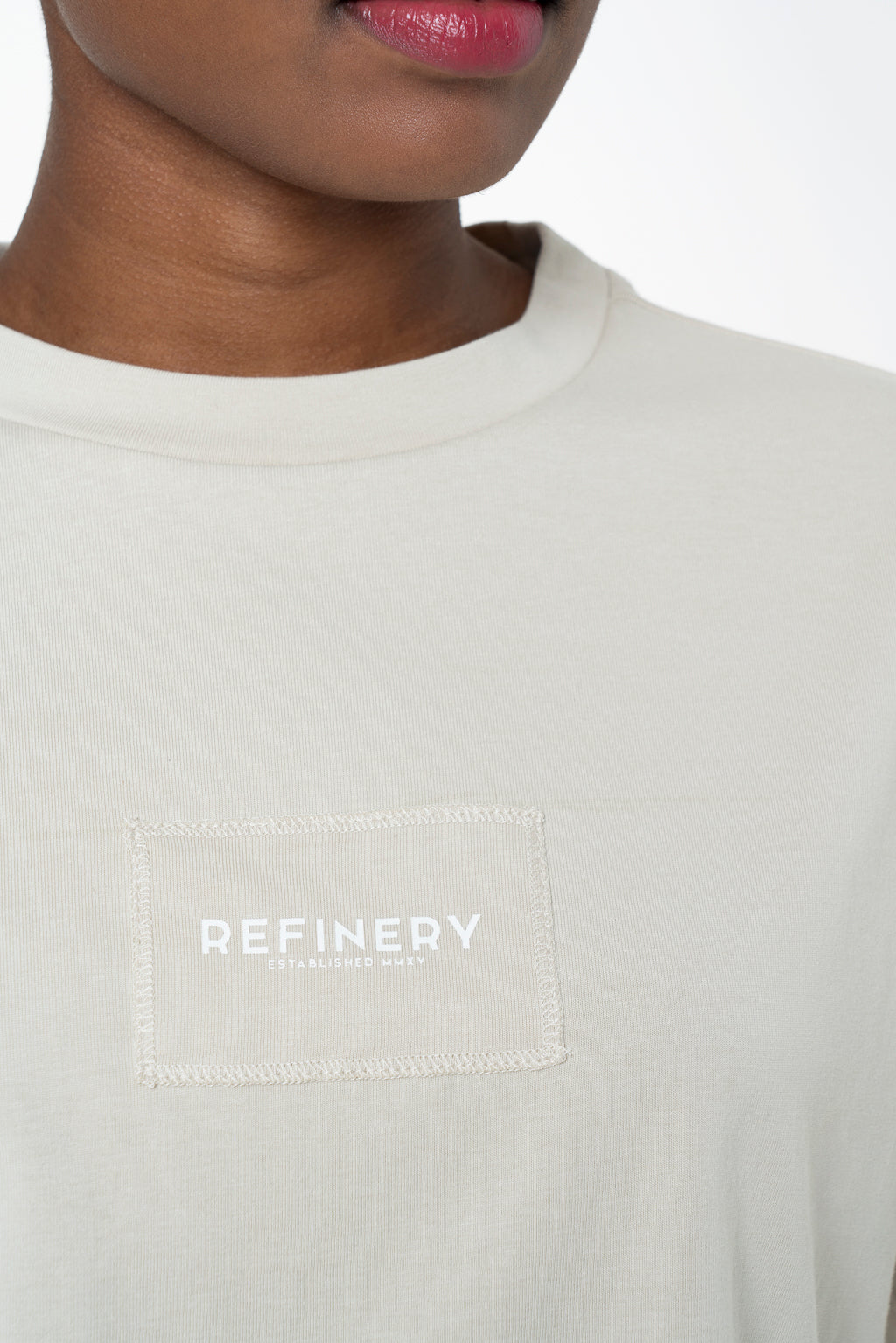 Boxy Branded T-Shirt _ 143193 _ White