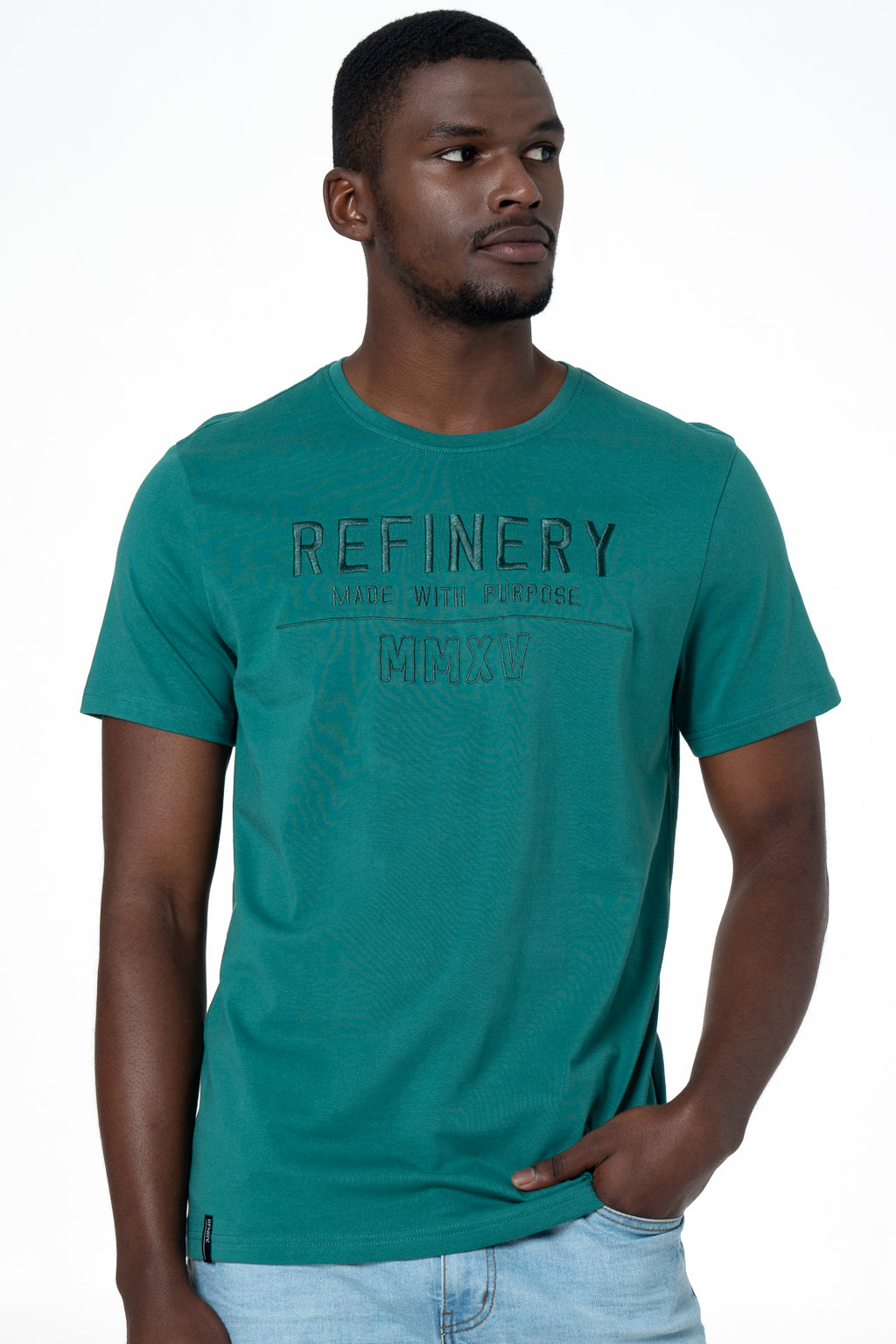 Branded T-Shirt _ 142521 _ Green