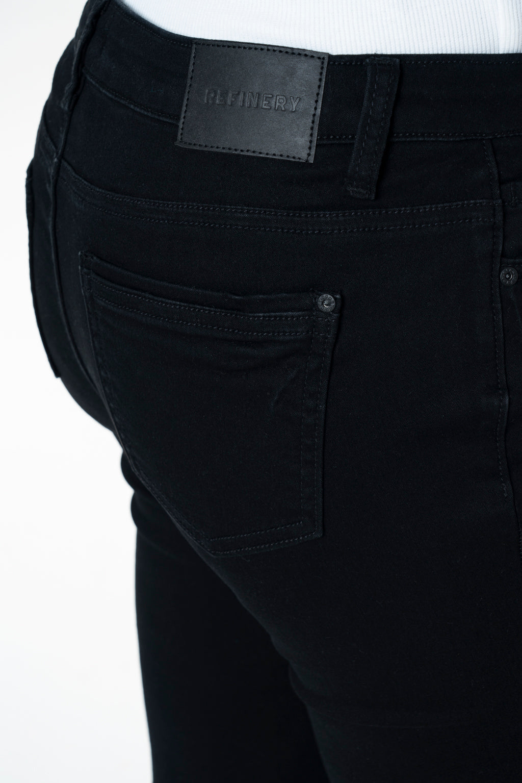 Rf01 Mid-Rise Skinny Jeans _ 140837 _ Black