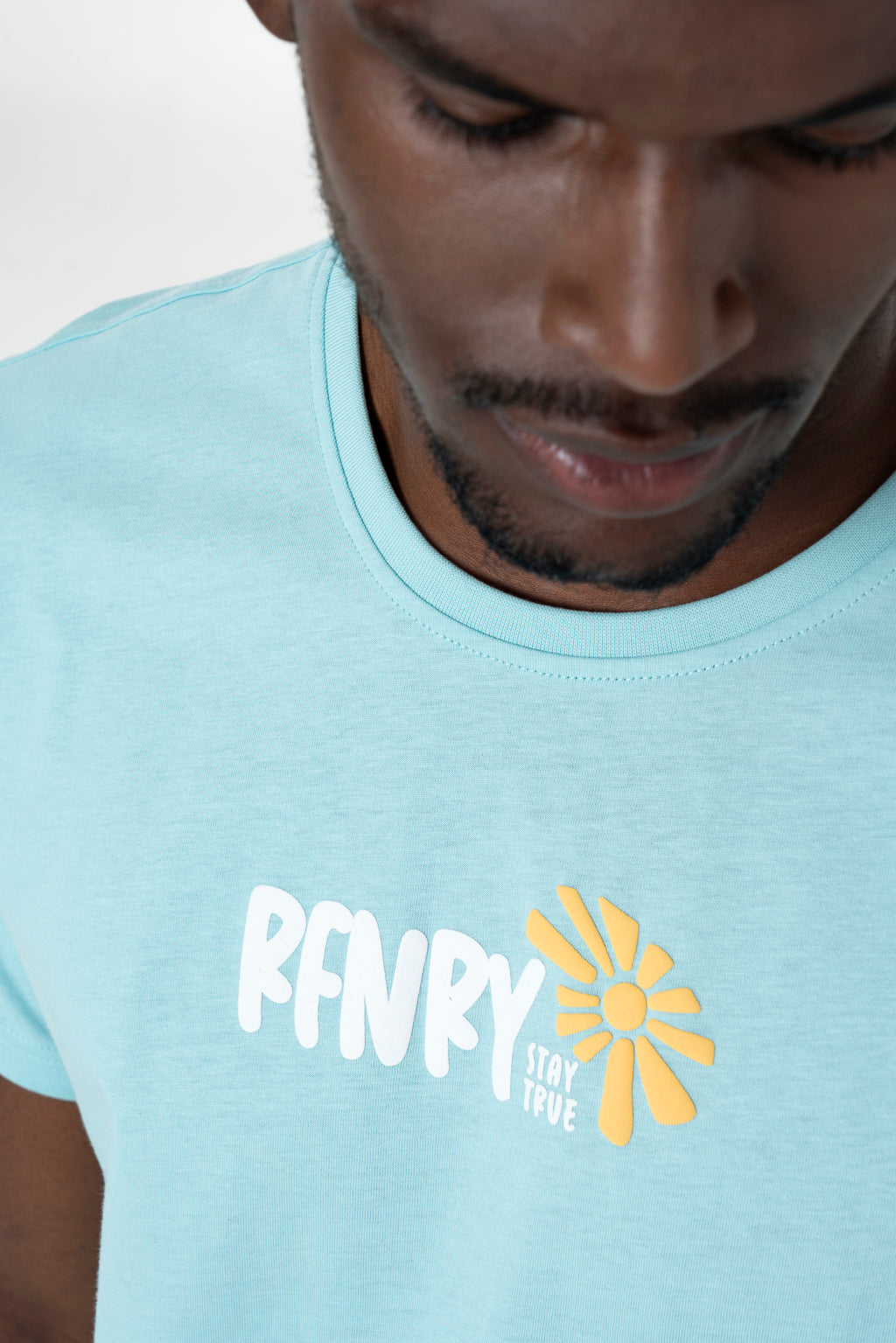 Branded T-Shirt _ 142539 _ Light Blue