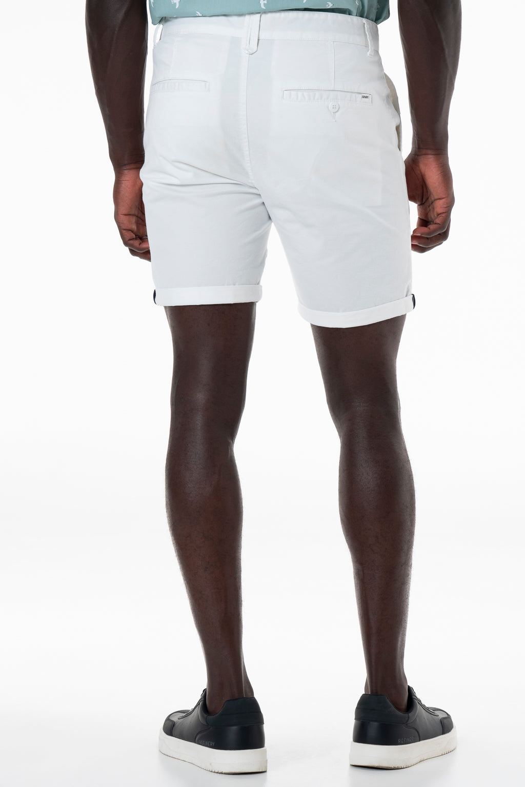 Chino Shorts _ 140165 _ Optic White