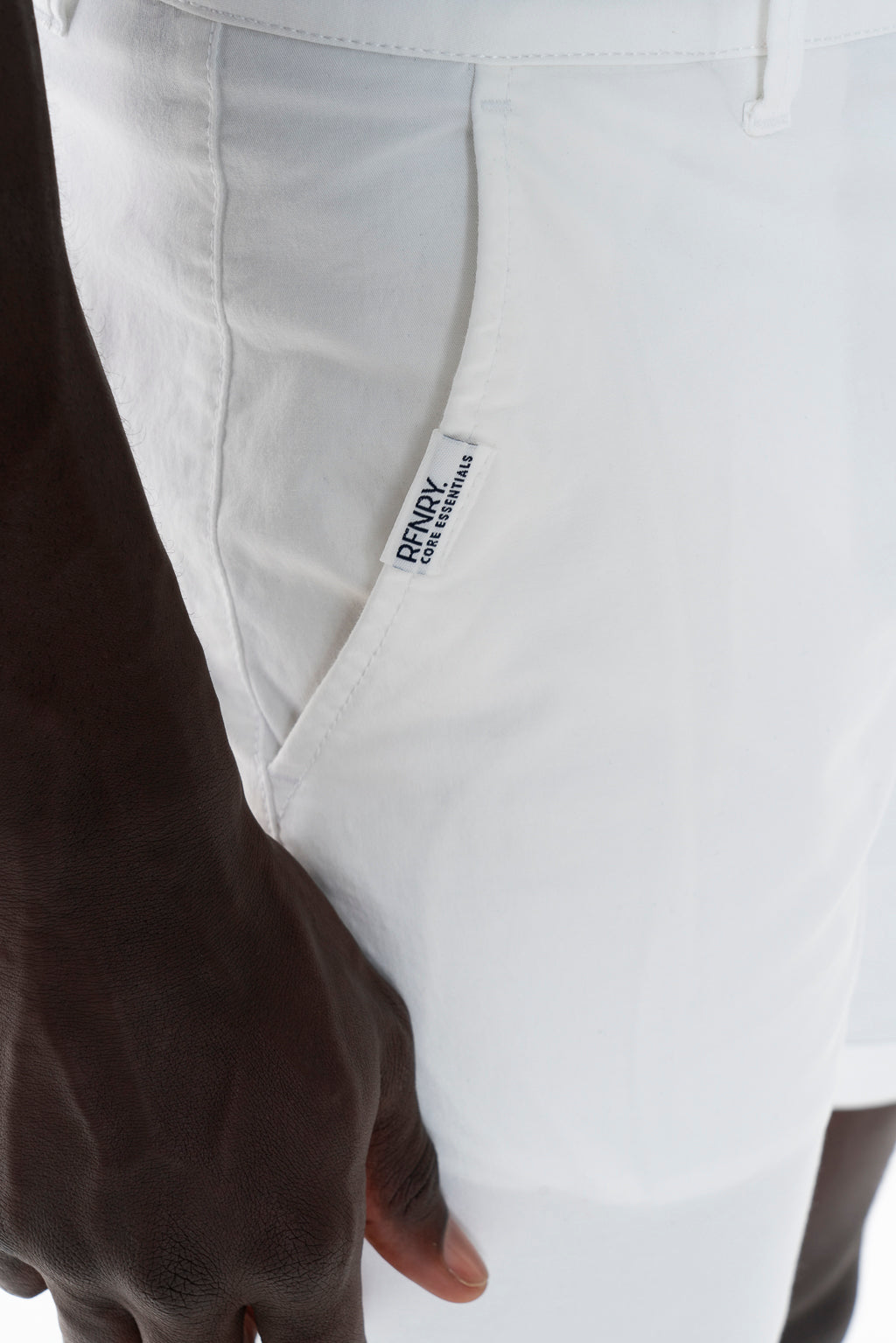 Chino Shorts _ 140165 _ Optic White