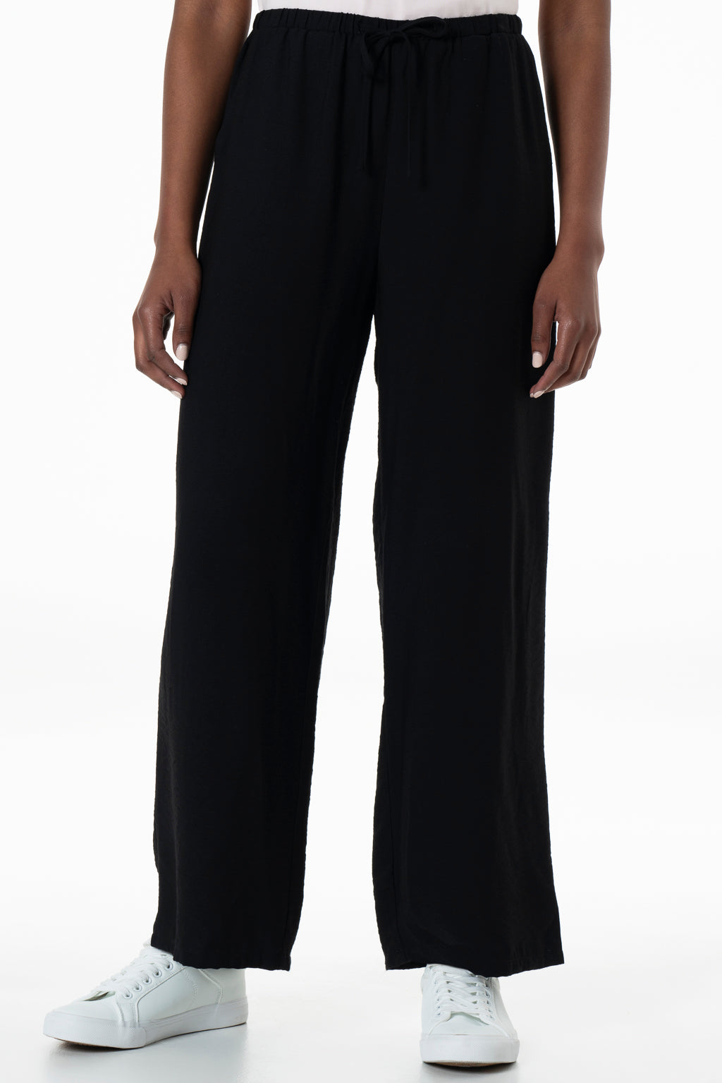 Wide Leg Pants _ 142861 _ Black
