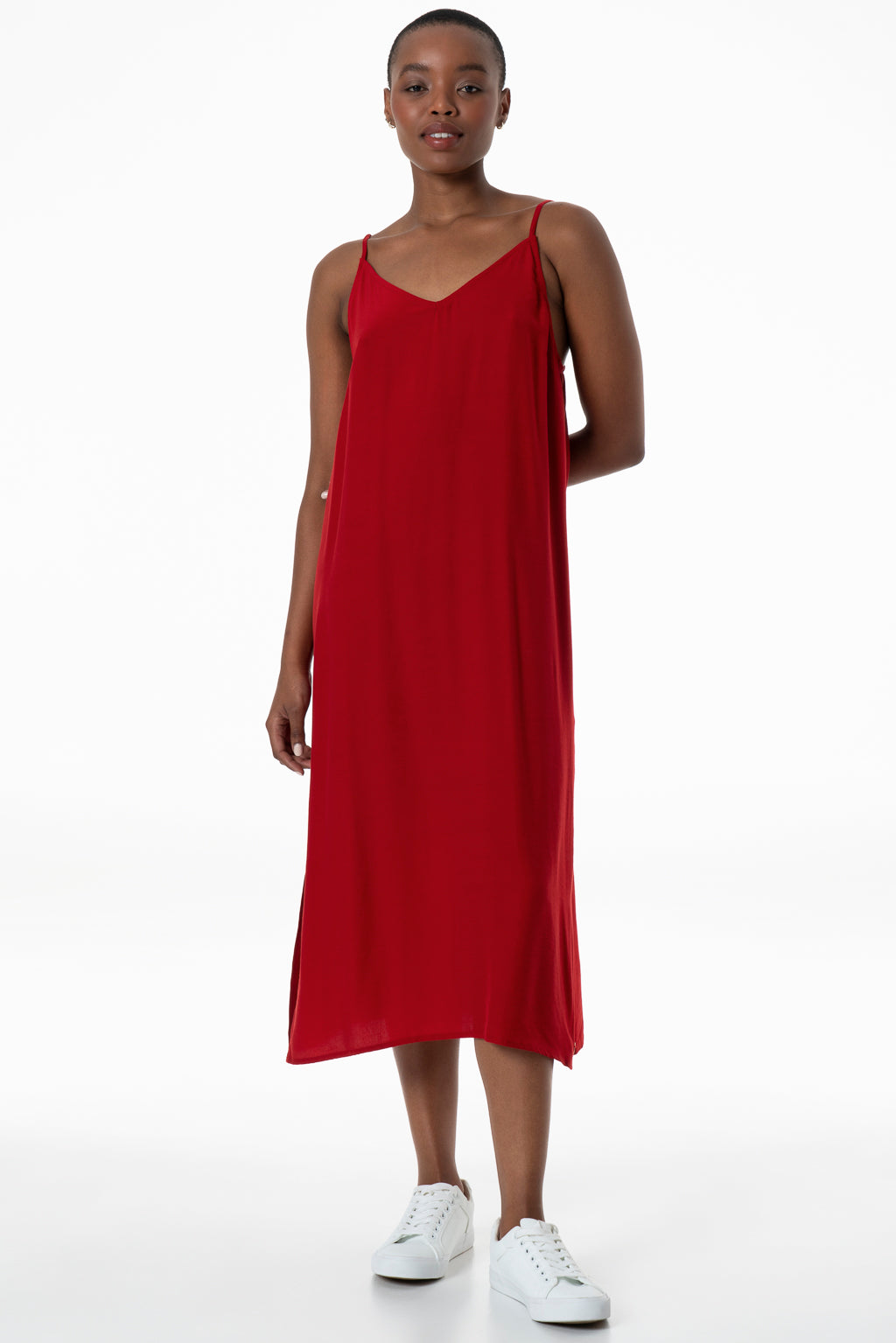 Slip Dress _ 143348 _ Red from REFINERY – Refinery