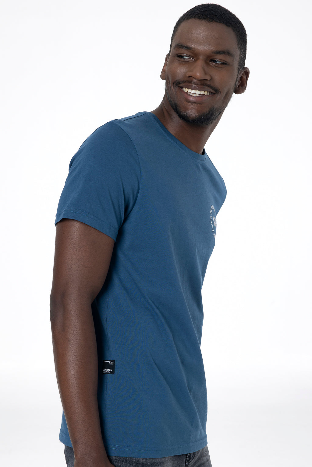 Branded T-Shirt _ 142518 _ Blue