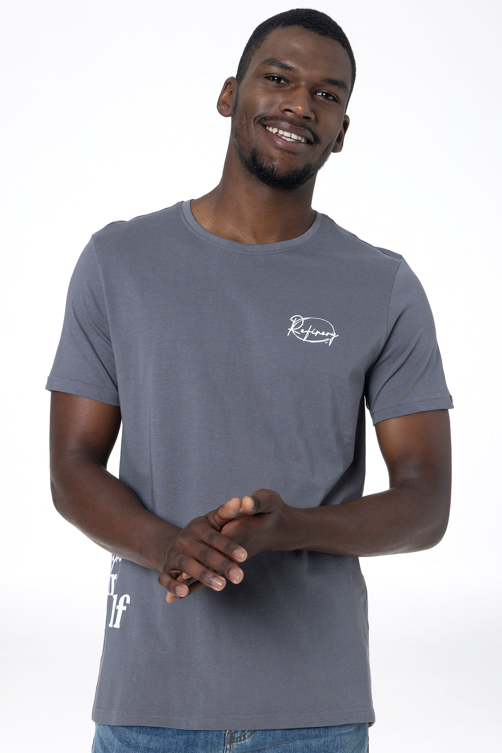 Relaxed Fit Exposed Seam Tee