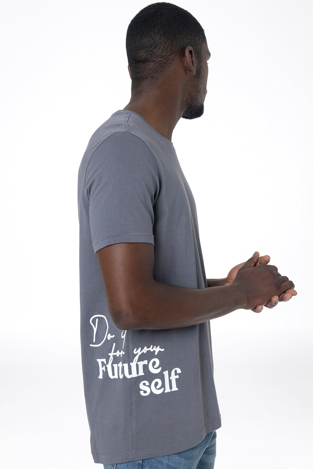 Branded T-Shirt _ 142509 _ Charcoal