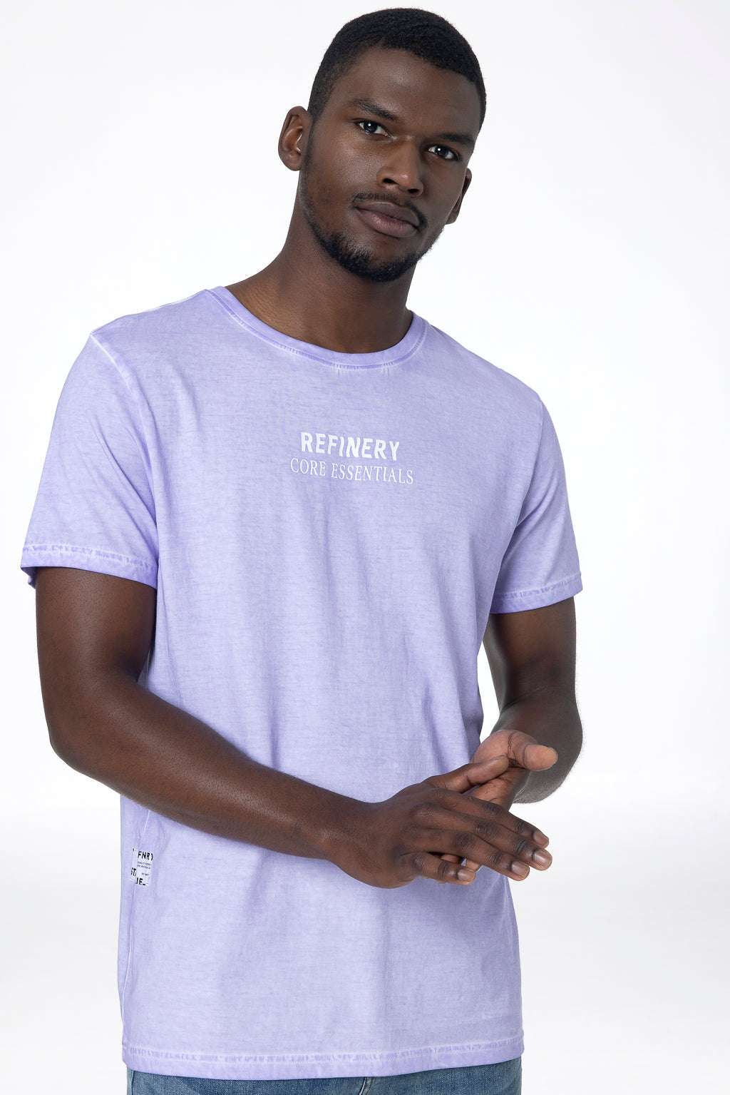 Organic Dye T-Shirt _ 143339 _ Lilac