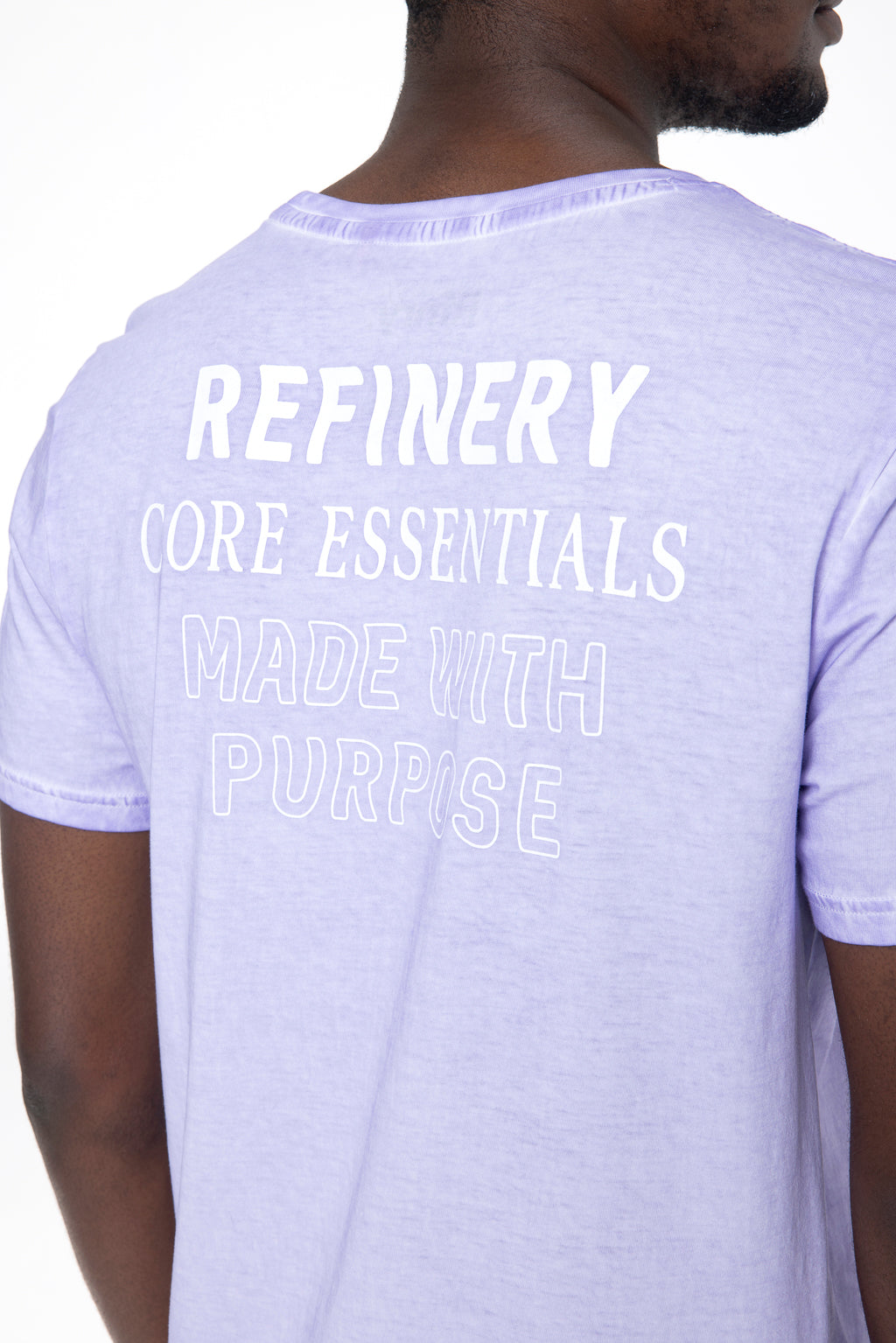 Organic Dye T-Shirt _ 143339 _ Lilac