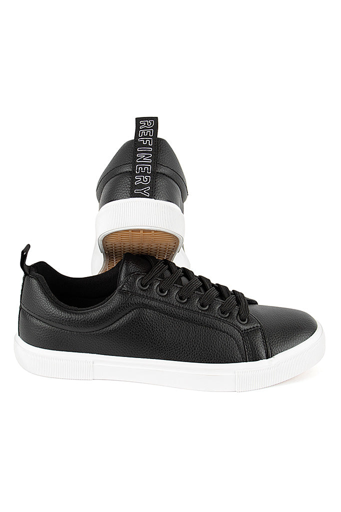 Lace Up Sneaker _ 140767 _ Black