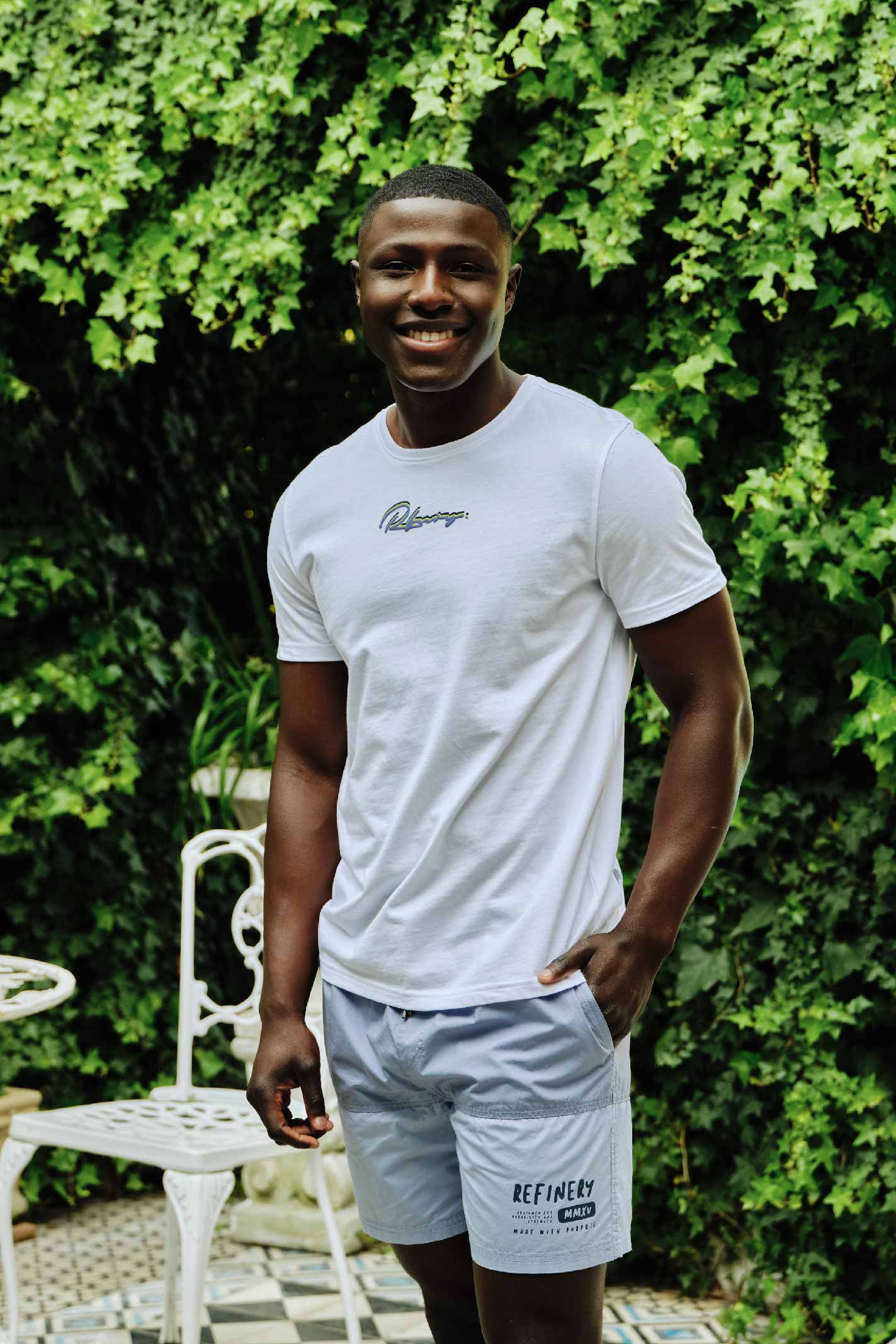 Branded T-Shirt _ 142517 _ Optic White