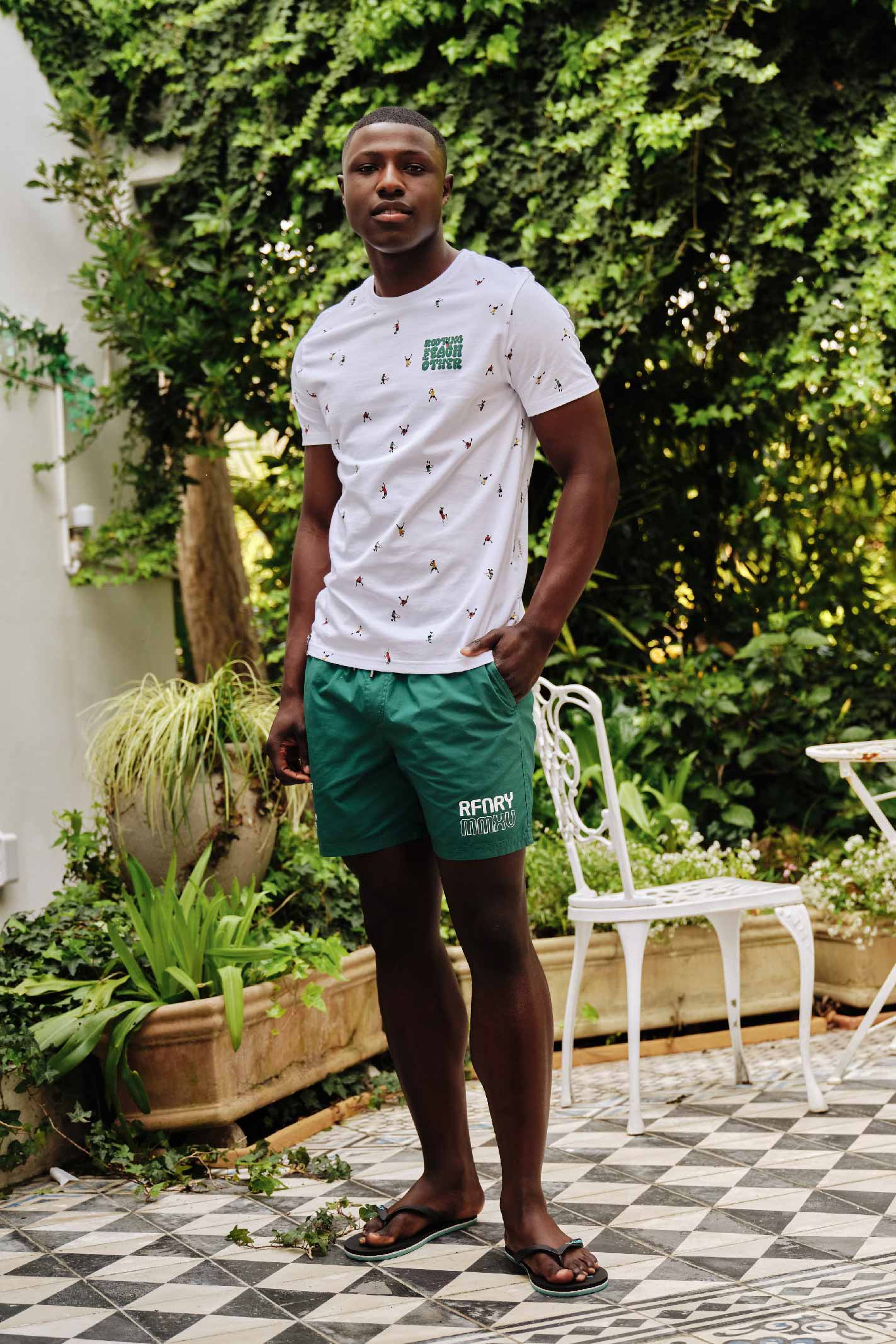 Branded T-Shirt _ 142511 _ Optic White