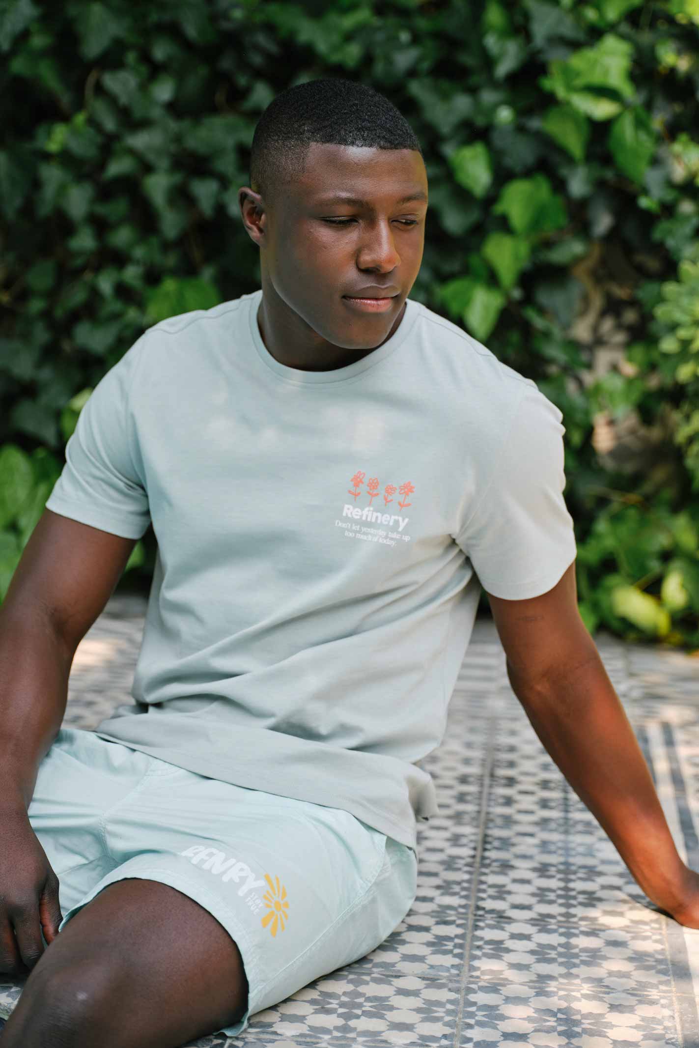 Branded T-Shirt _ 142522 _ Sage